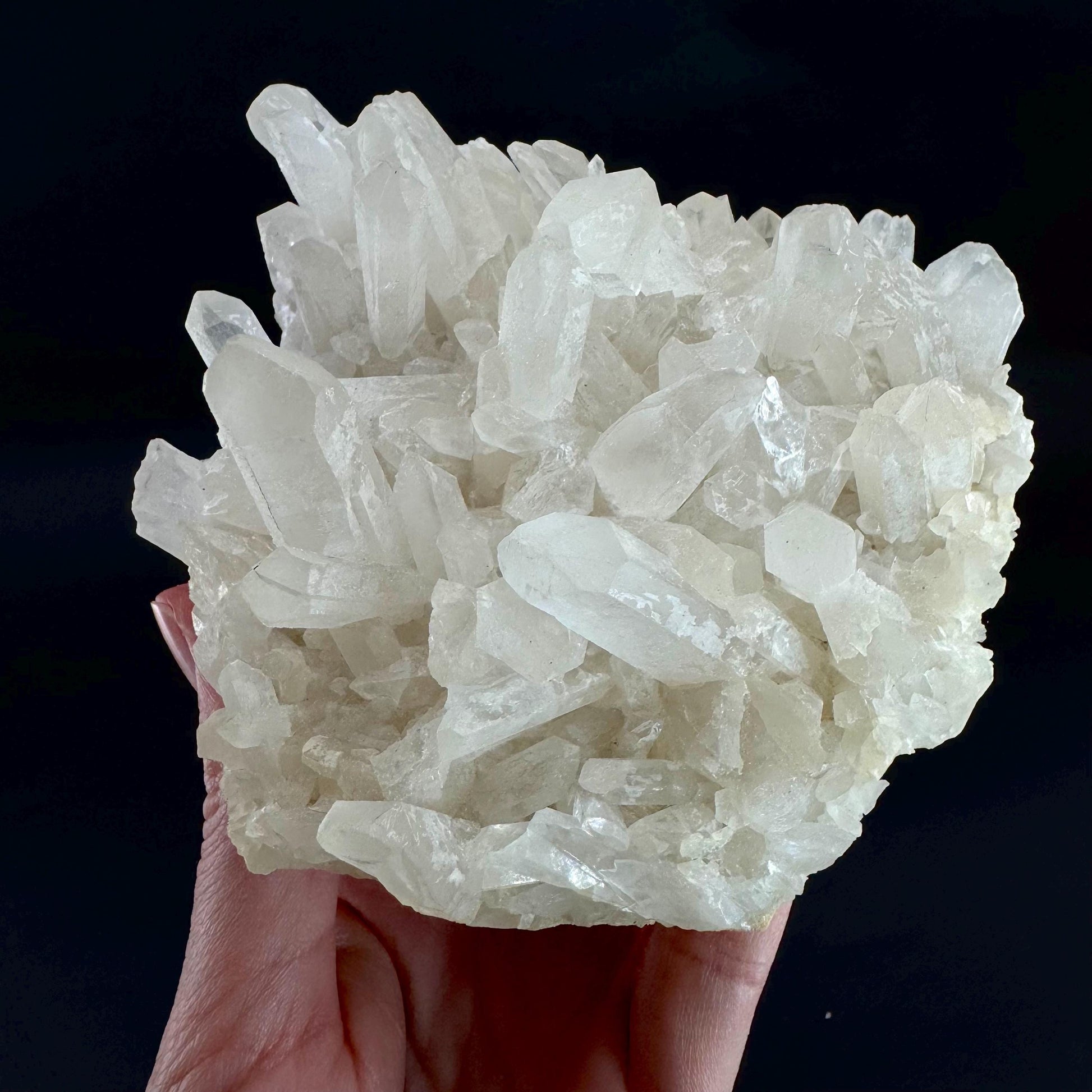 Natural Quartz Crystal Cluster | raw mineral specimen