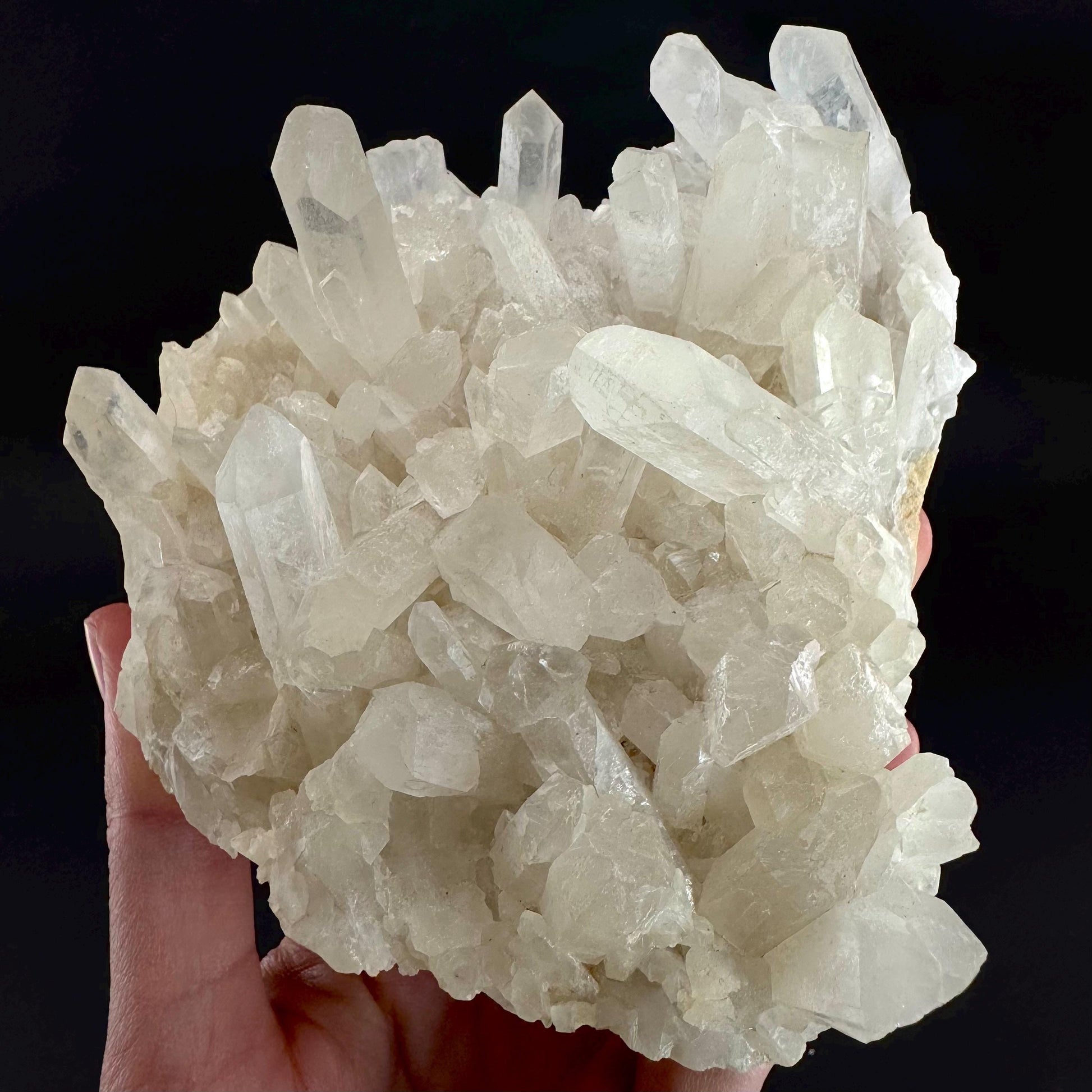 Natural Quartz Crystal Cluster | raw mineral specimen
