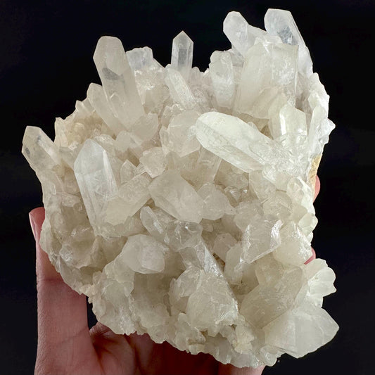 Natural Quartz Crystal Cluster | raw mineral specimen