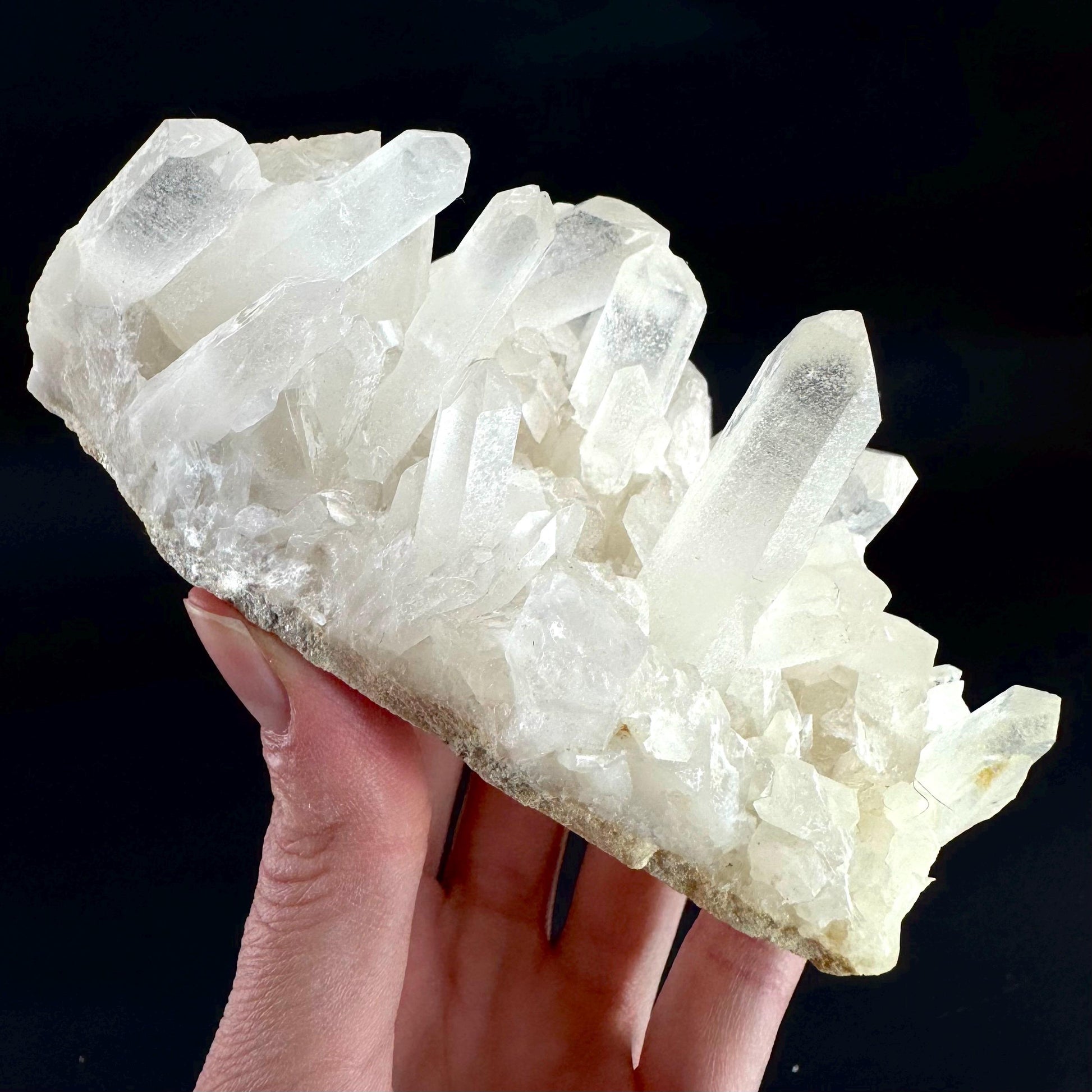 Natural Quartz Crystal Cluster | raw mineral specimen