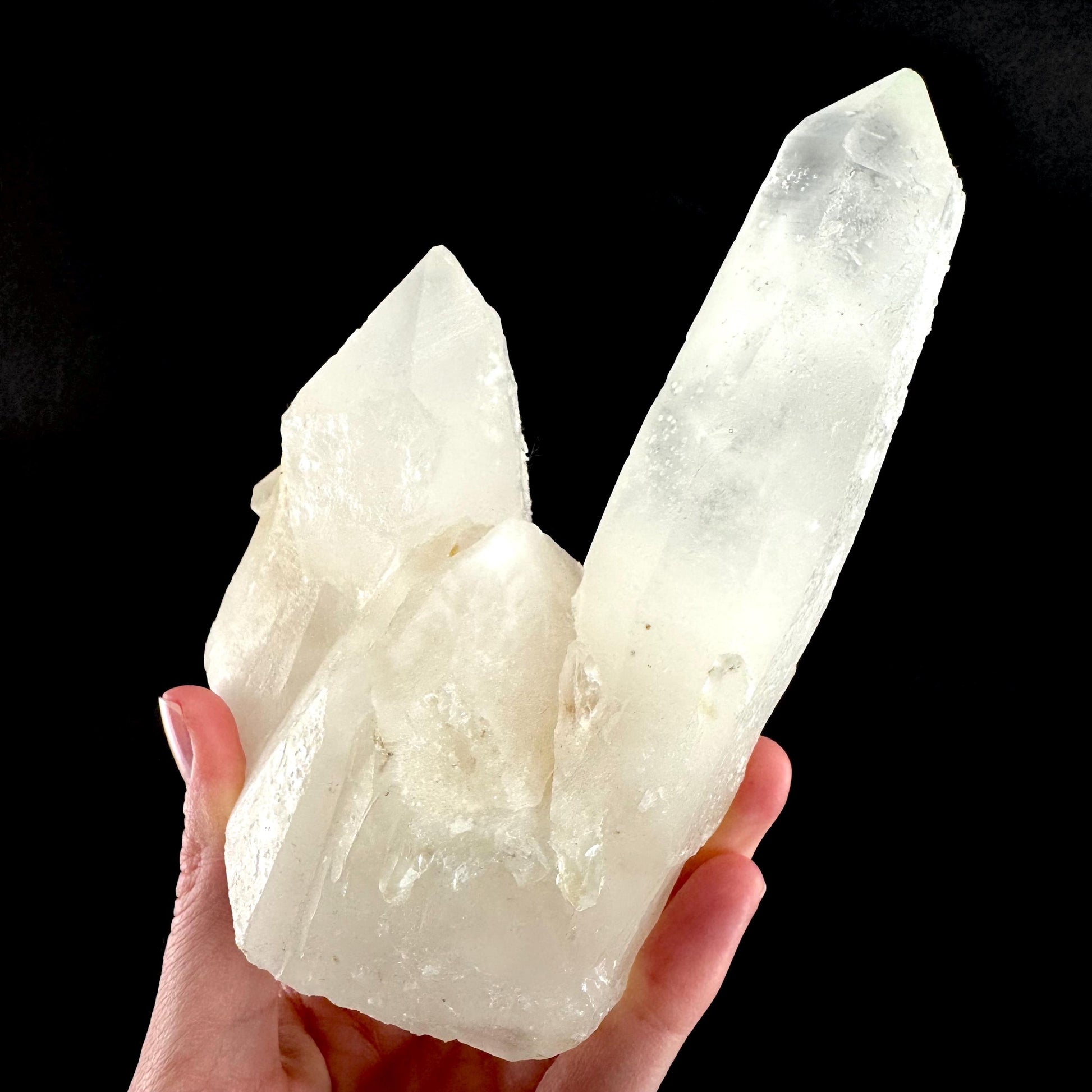 Natural Quartz Crystal Cluster | raw mineral specimen