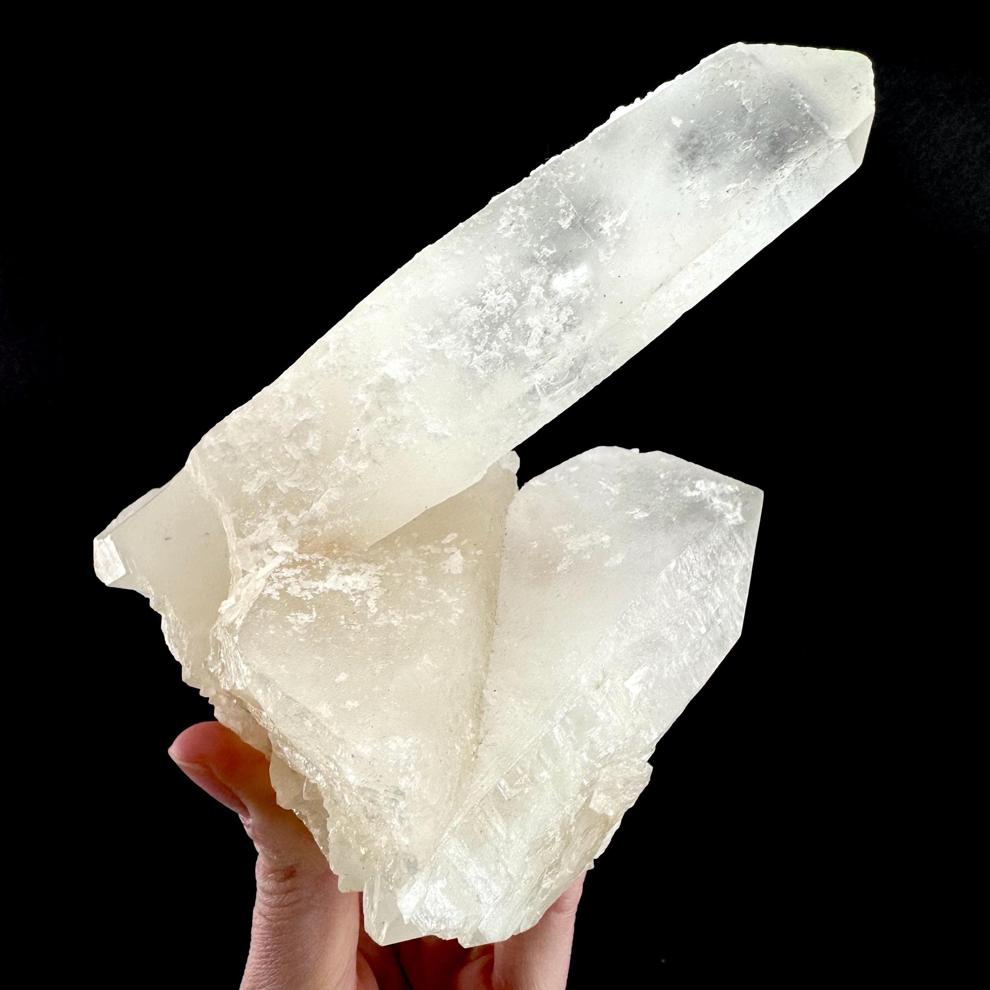 Natural Quartz Crystal Cluster | raw mineral specimen