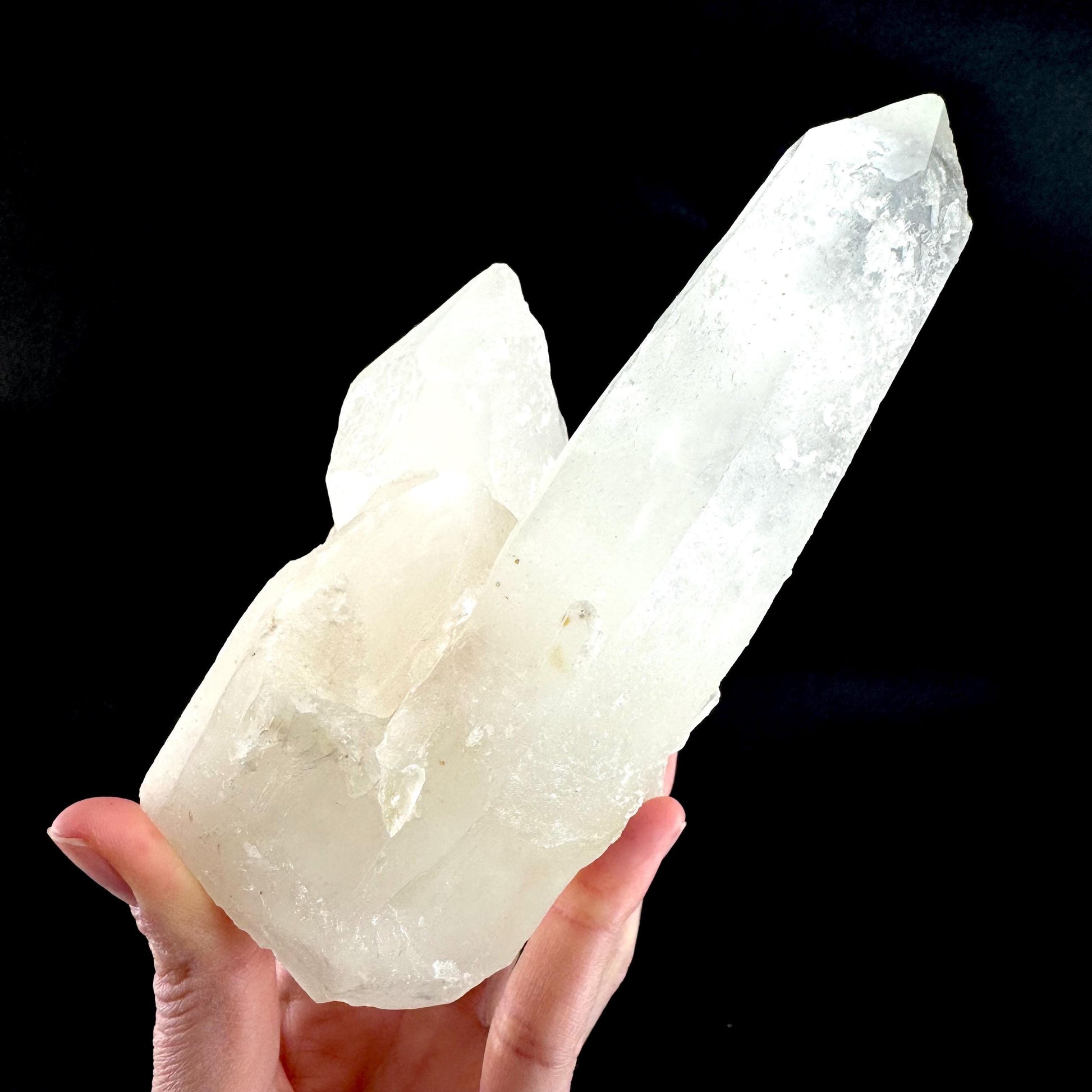Natural Quartz Crystal Cluster | raw mineral specimen