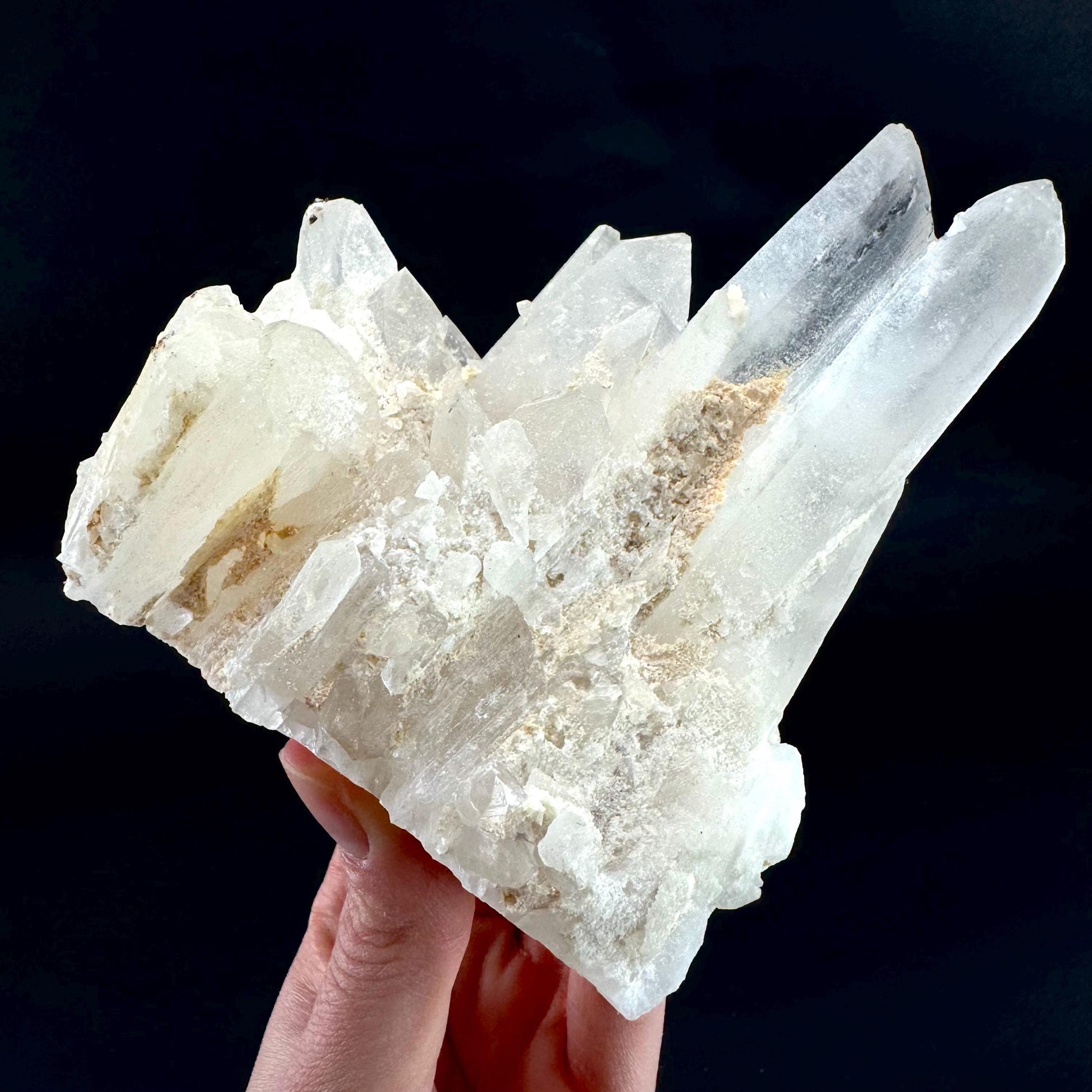 Natural Quartz Crystal Cluster | raw mineral specimen