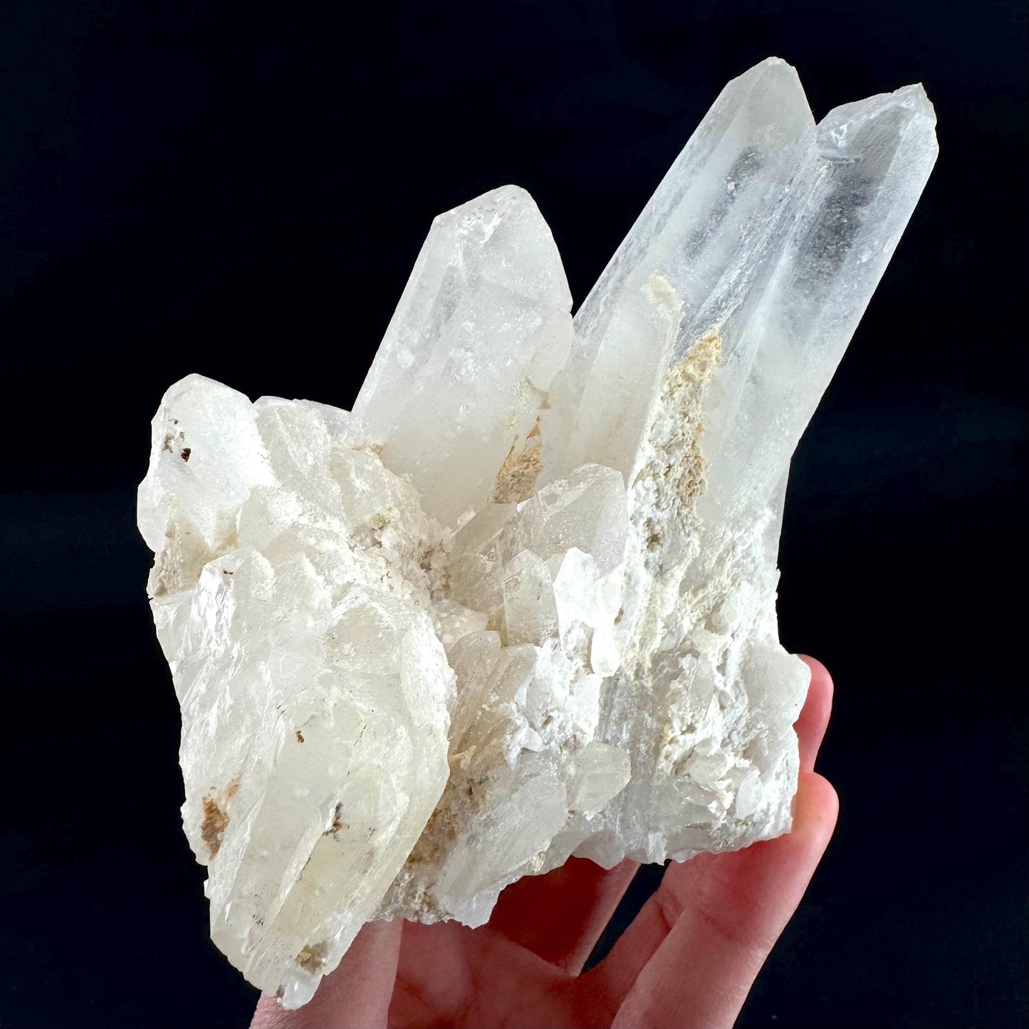 Natural Quartz Crystal Cluster | raw mineral specimen