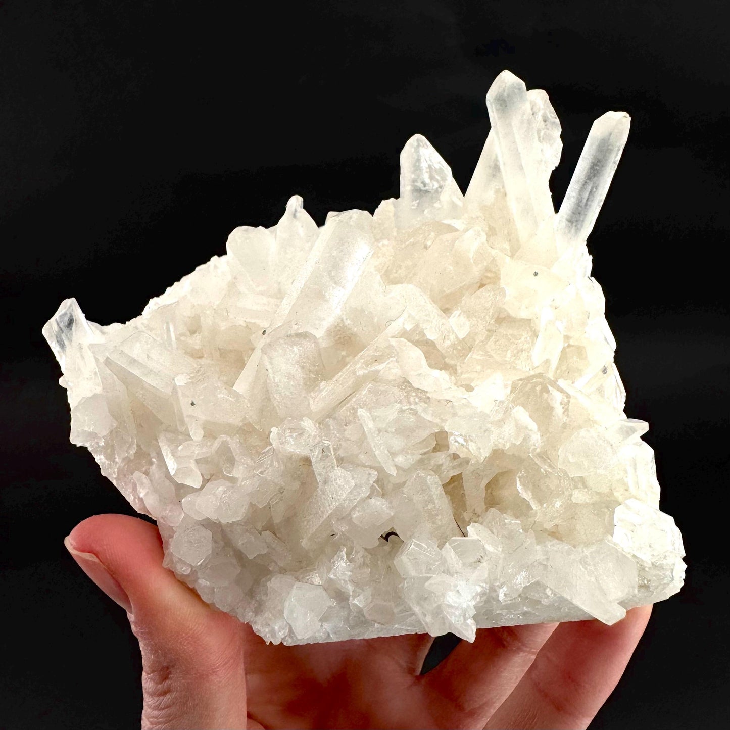 Natural Quartz Crystal Cluster | raw mineral specimen