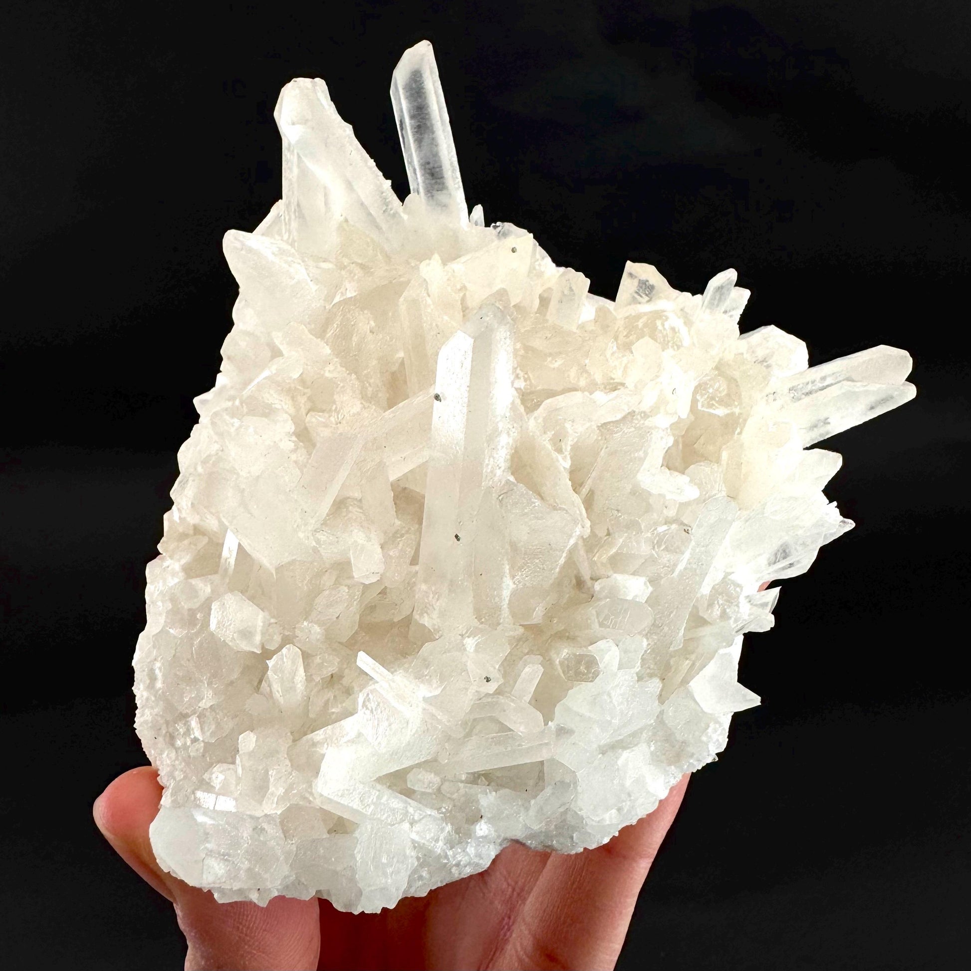 Natural Quartz Crystal Cluster | raw mineral specimen