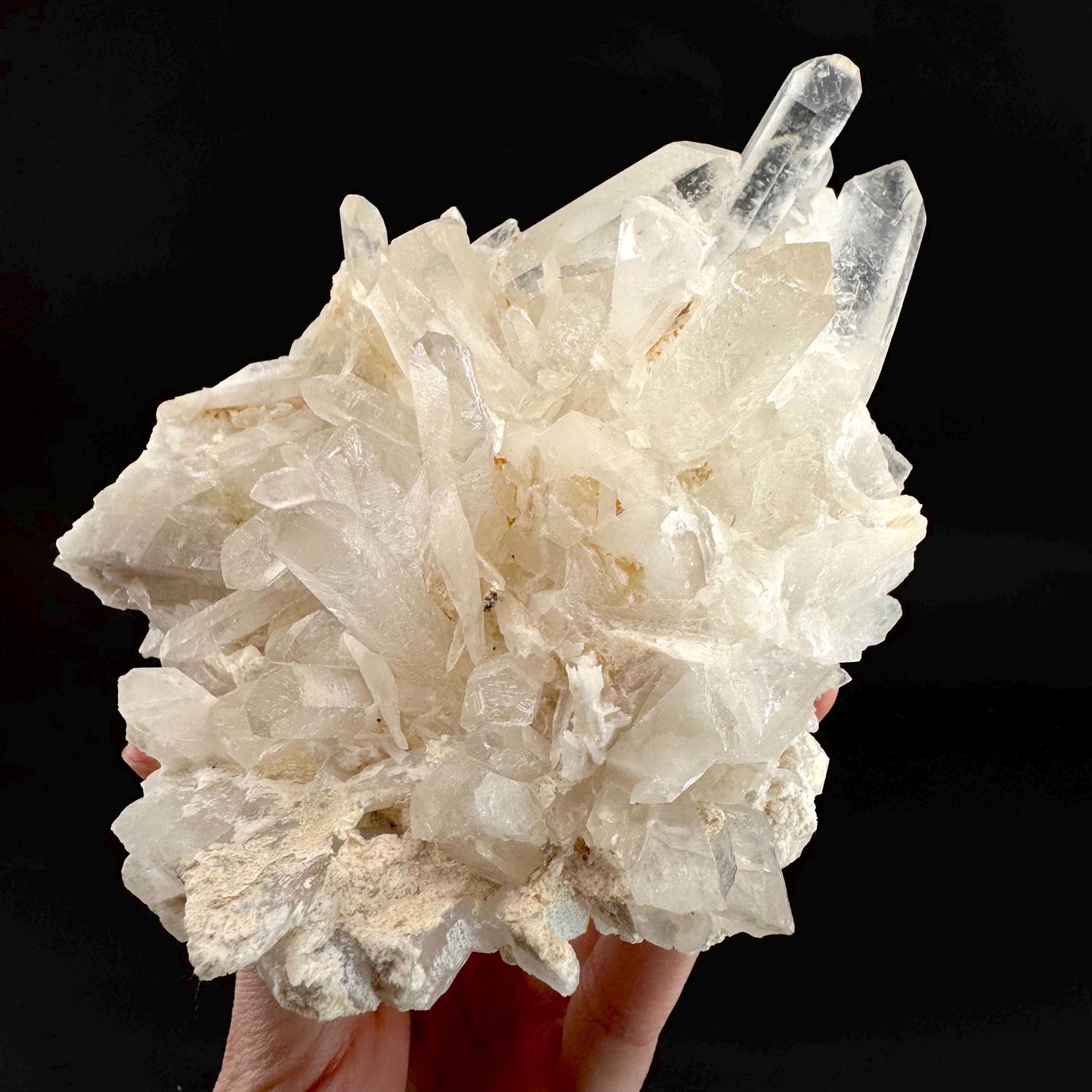 Natural Quartz Crystal Cluster | raw mineral specimen