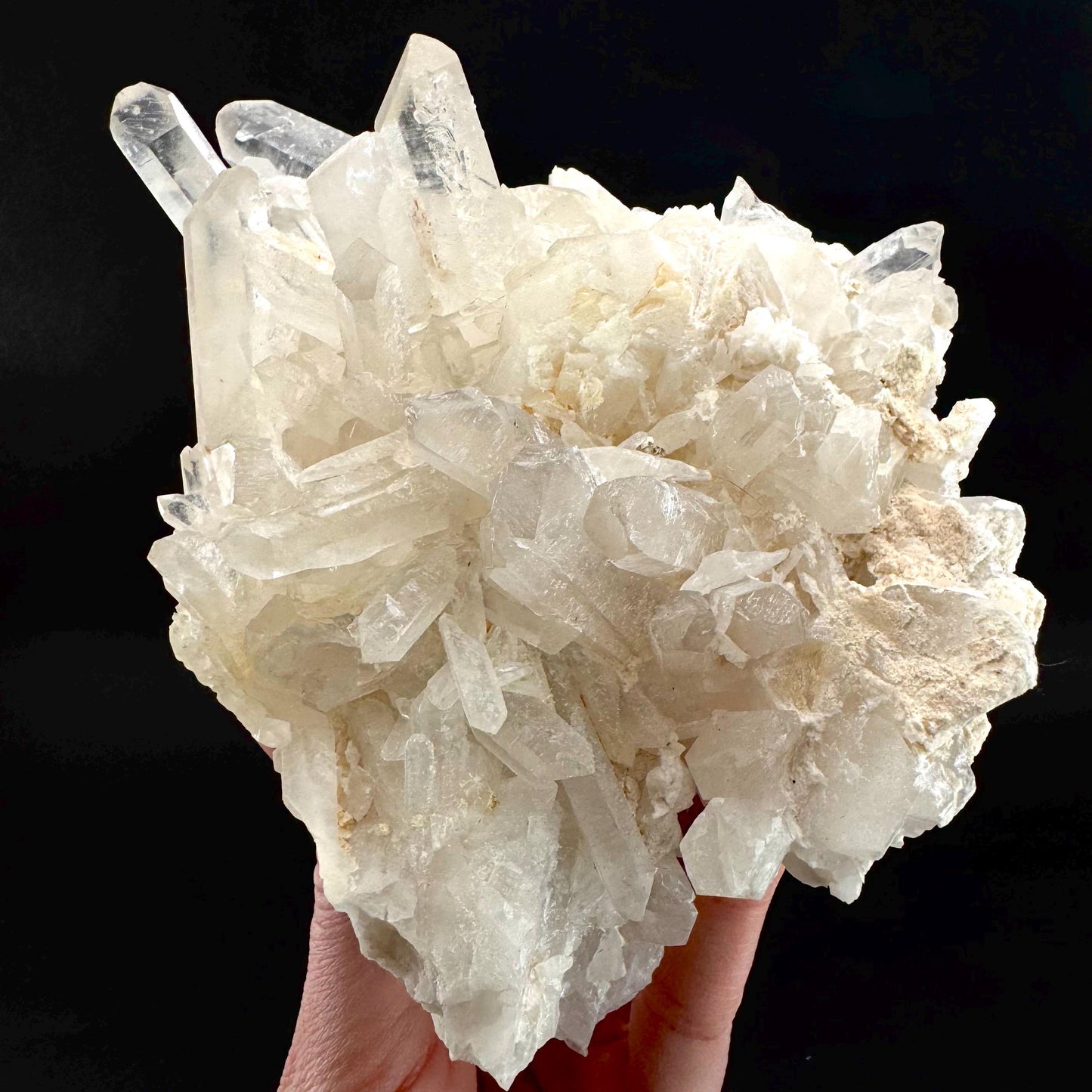Natural Quartz Crystal Cluster | raw mineral specimen