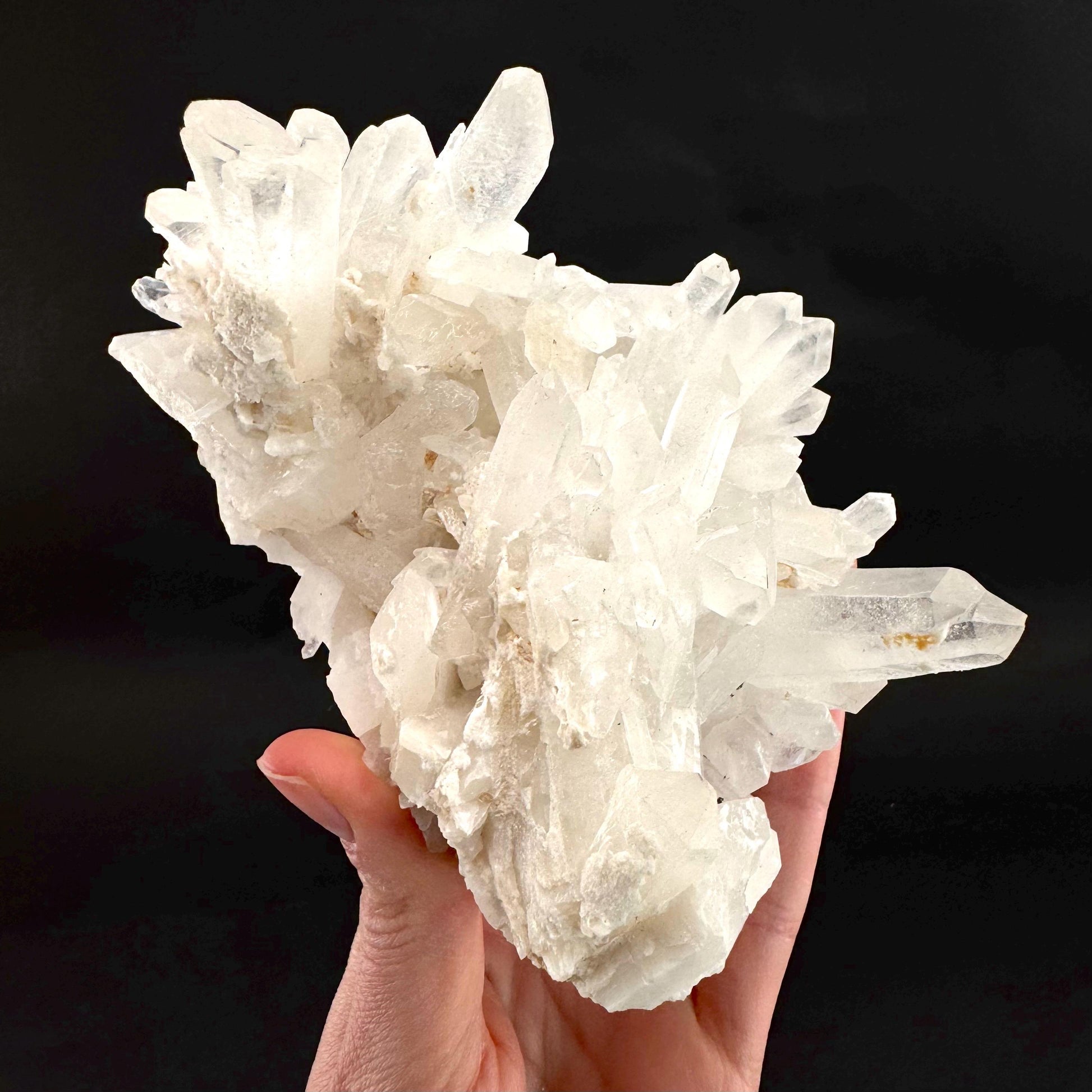 Natural Quartz Crystal Cluster | raw mineral specimen