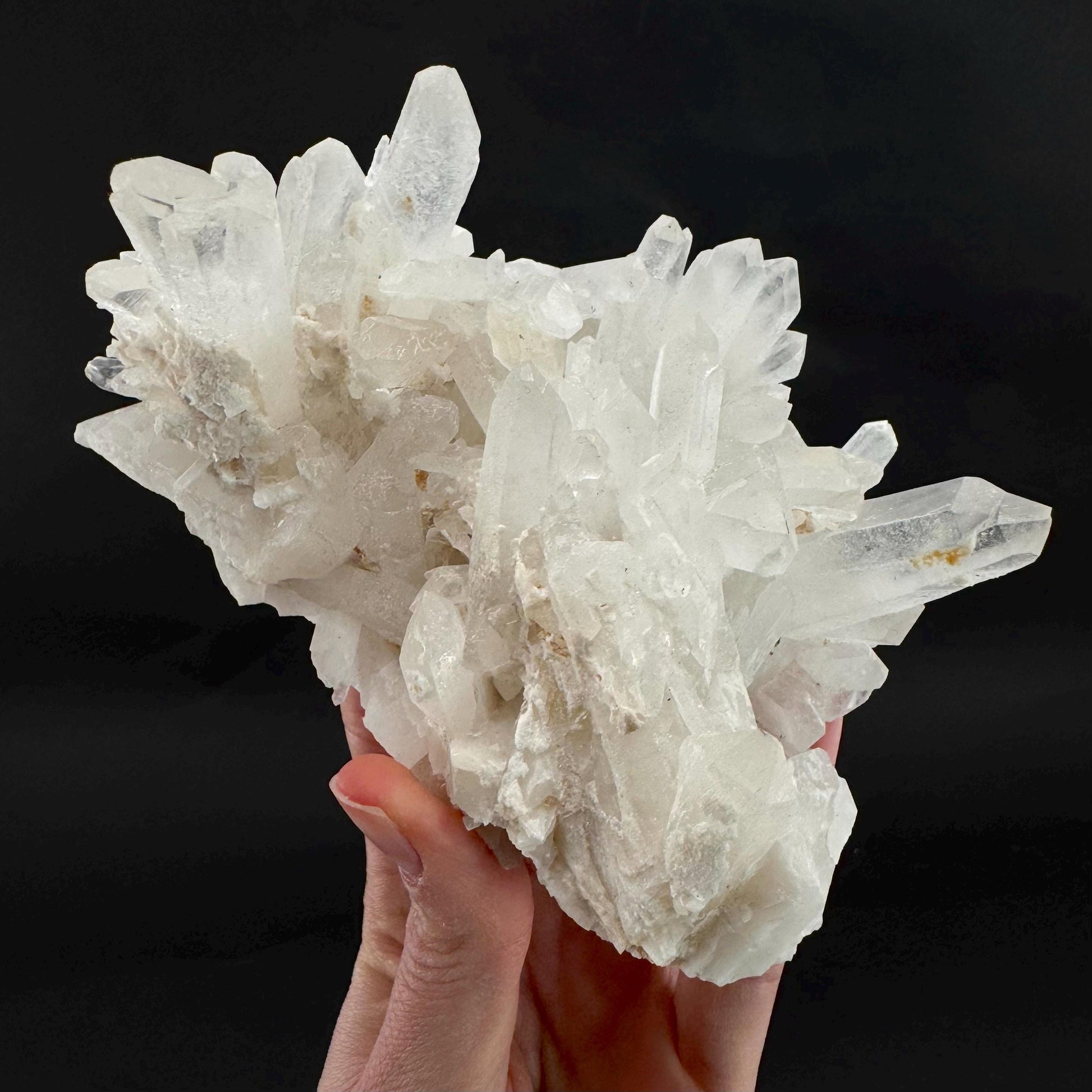 Natural Quartz Crystal Cluster | raw mineral specimen