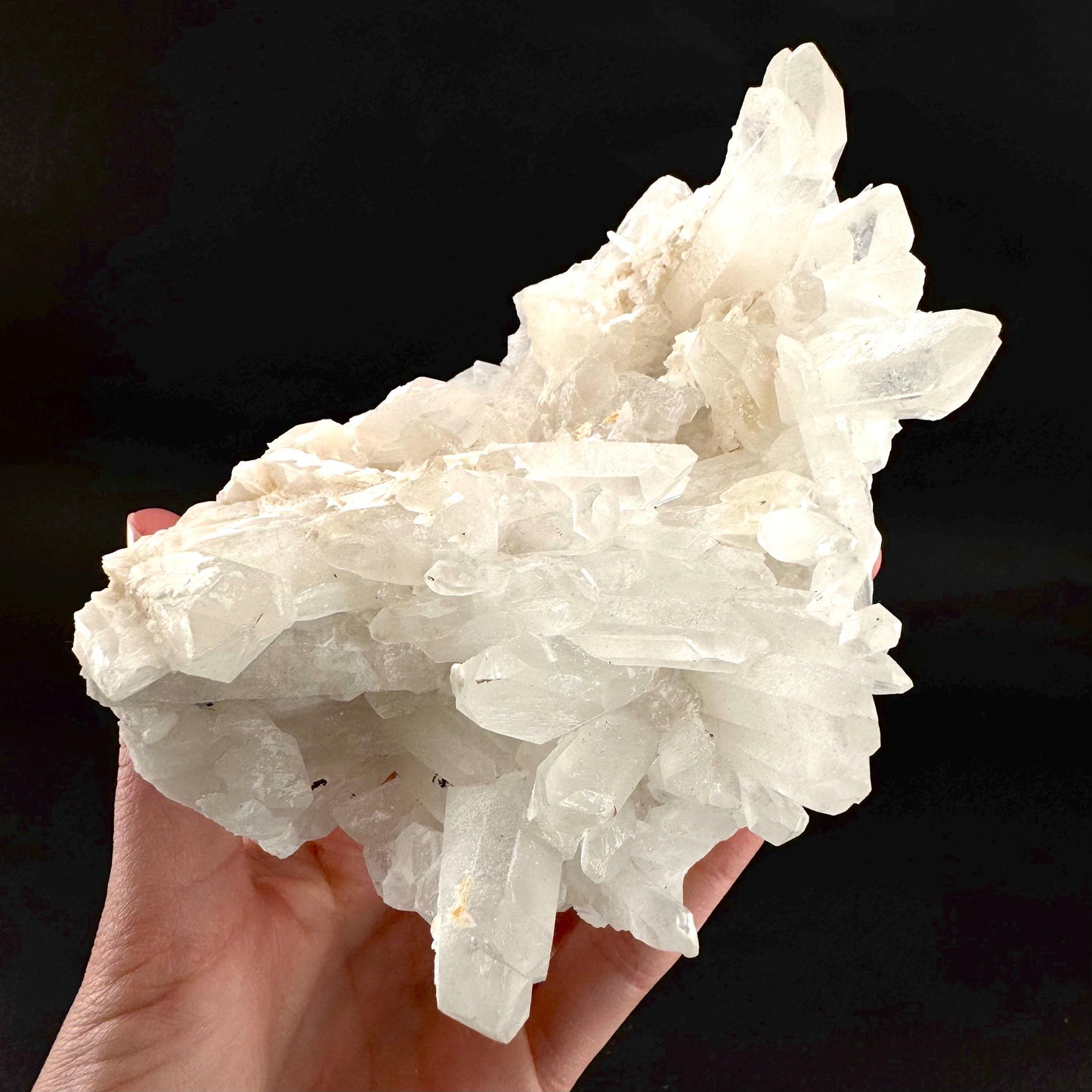 Natural Quartz Crystal Cluster | raw mineral specimen