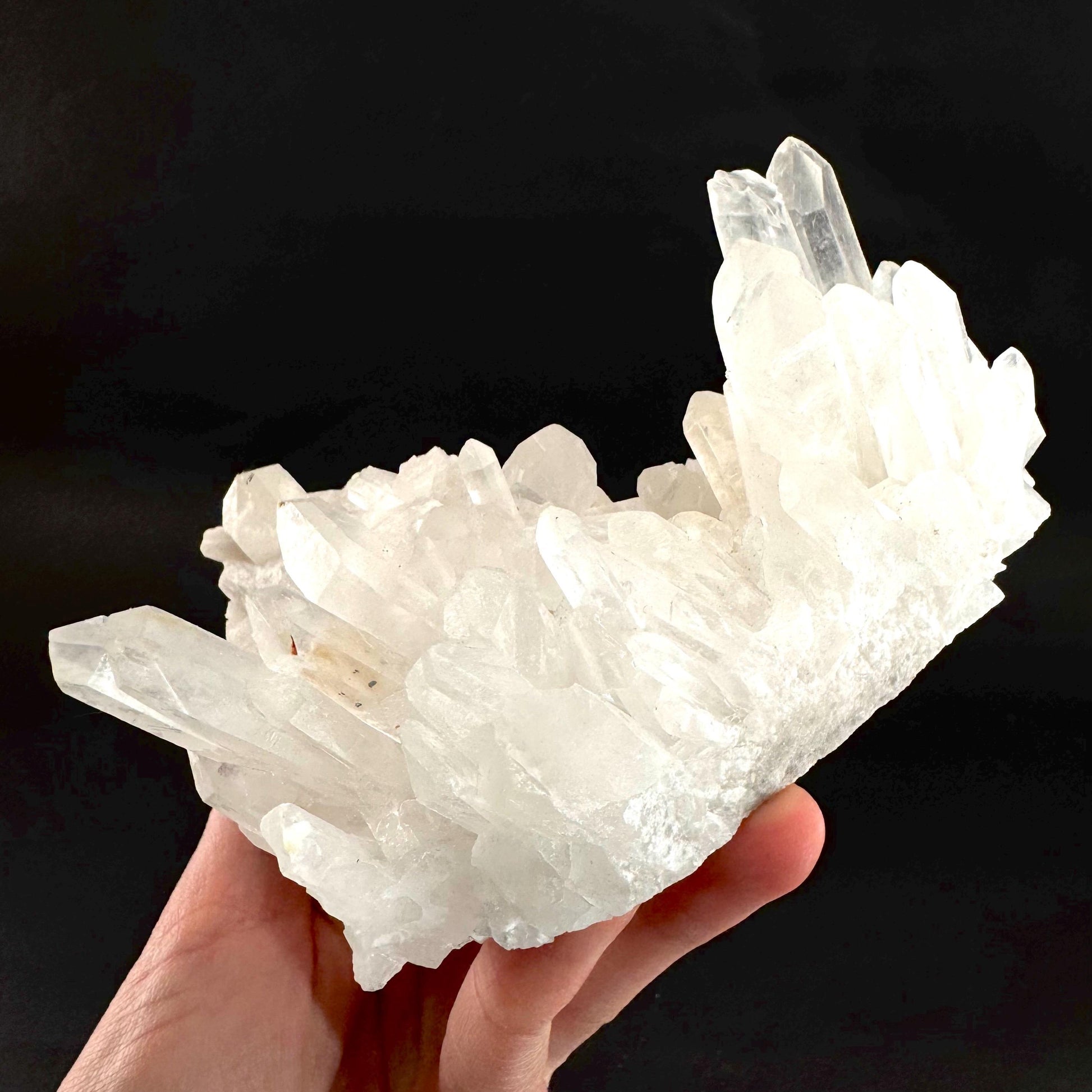 Natural Quartz Crystal Cluster | raw mineral specimen