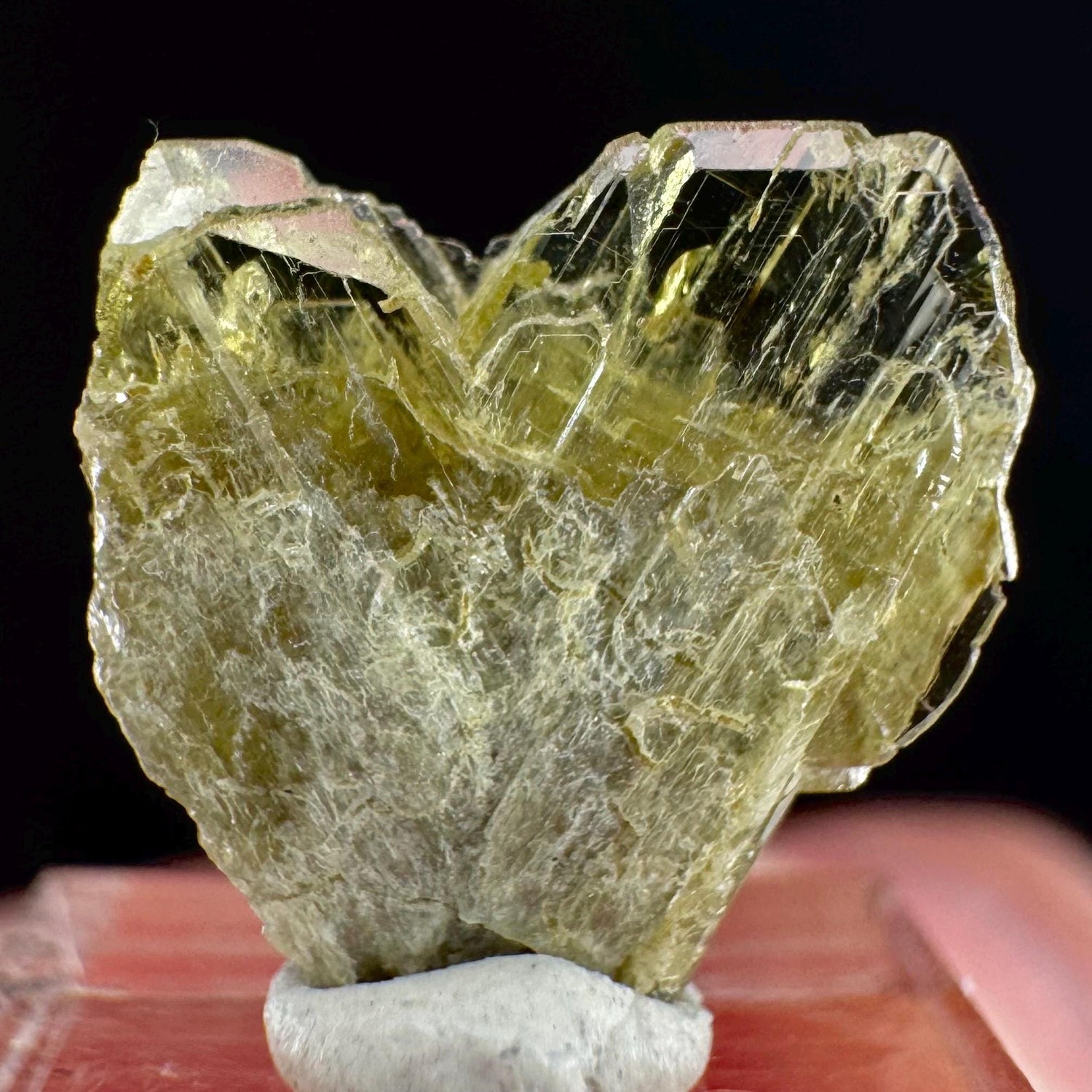 Yellow Chrysoberyl Specimen | Raw Natural Crystal, Rare Mineral from Madagascar