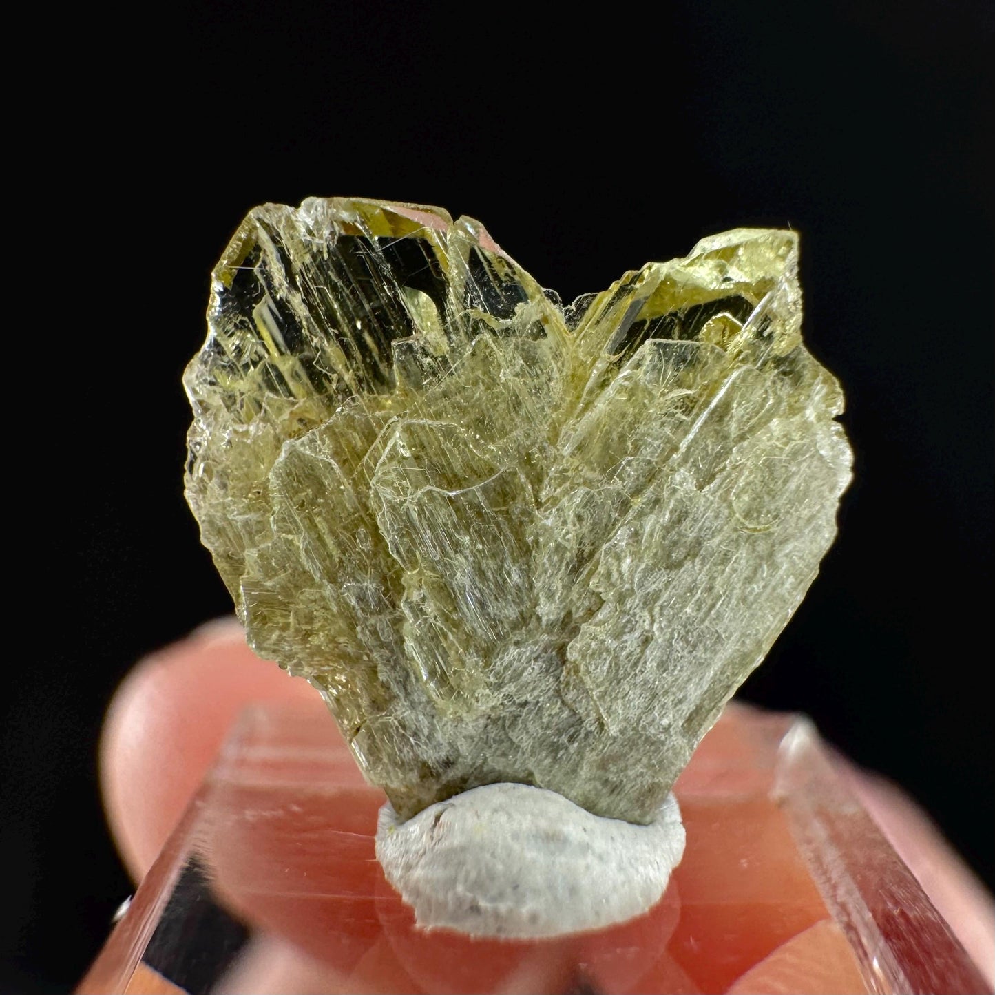 Yellow Chrysoberyl Specimen | Raw Natural Crystal, Rare Mineral from Madagascar
