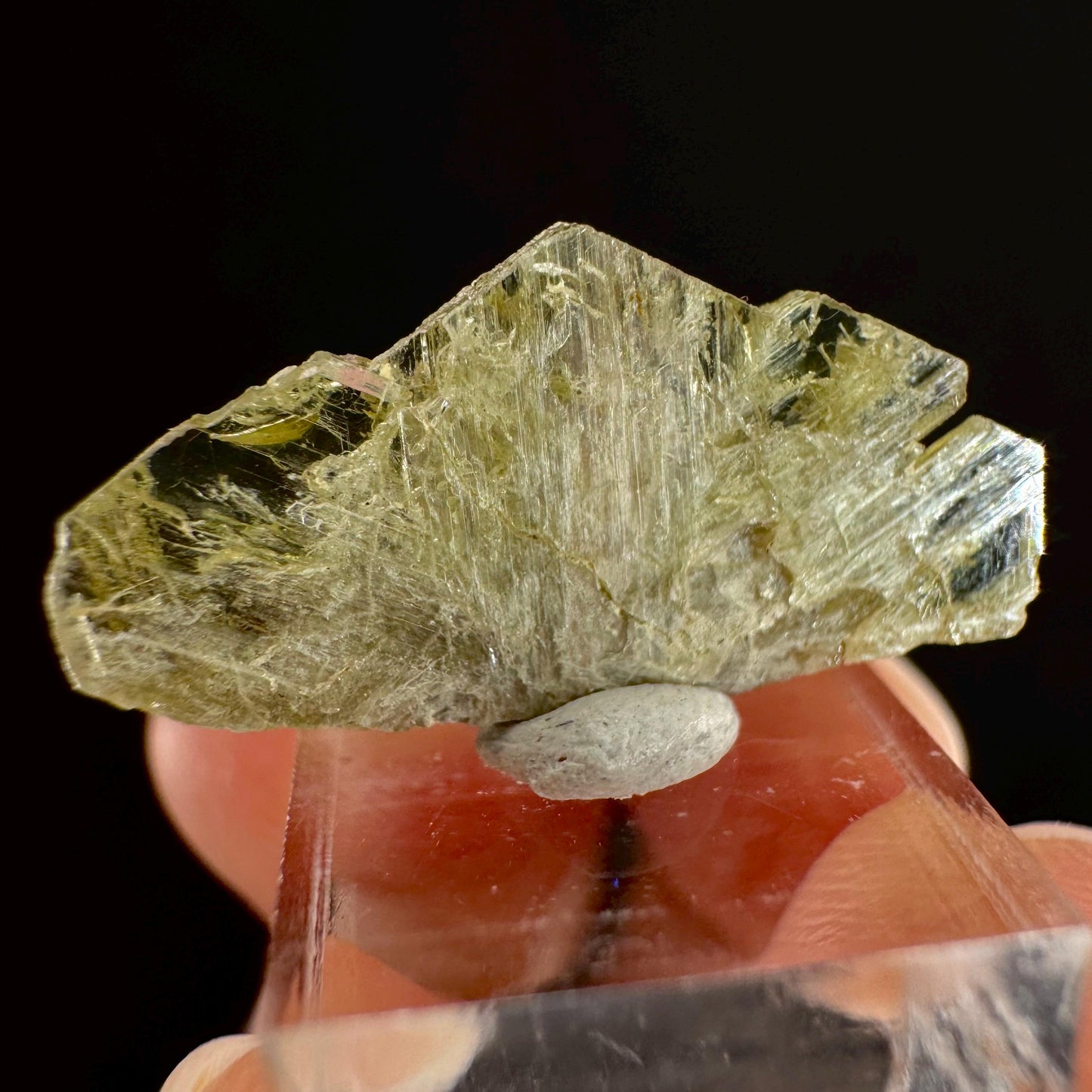 Yellow Chrysoberyl Specimen | Raw Natural Crystal, Rare Mineral from Madagascar