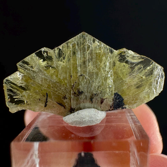 Yellow Chrysoberyl Specimen | Raw Natural Crystal, Rare Mineral from Madagascar