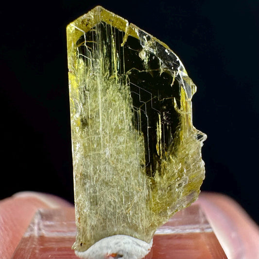 Yellow Chrysoberyl Specimen | Raw Natural Crystal, Rare Mineral from Madagascar