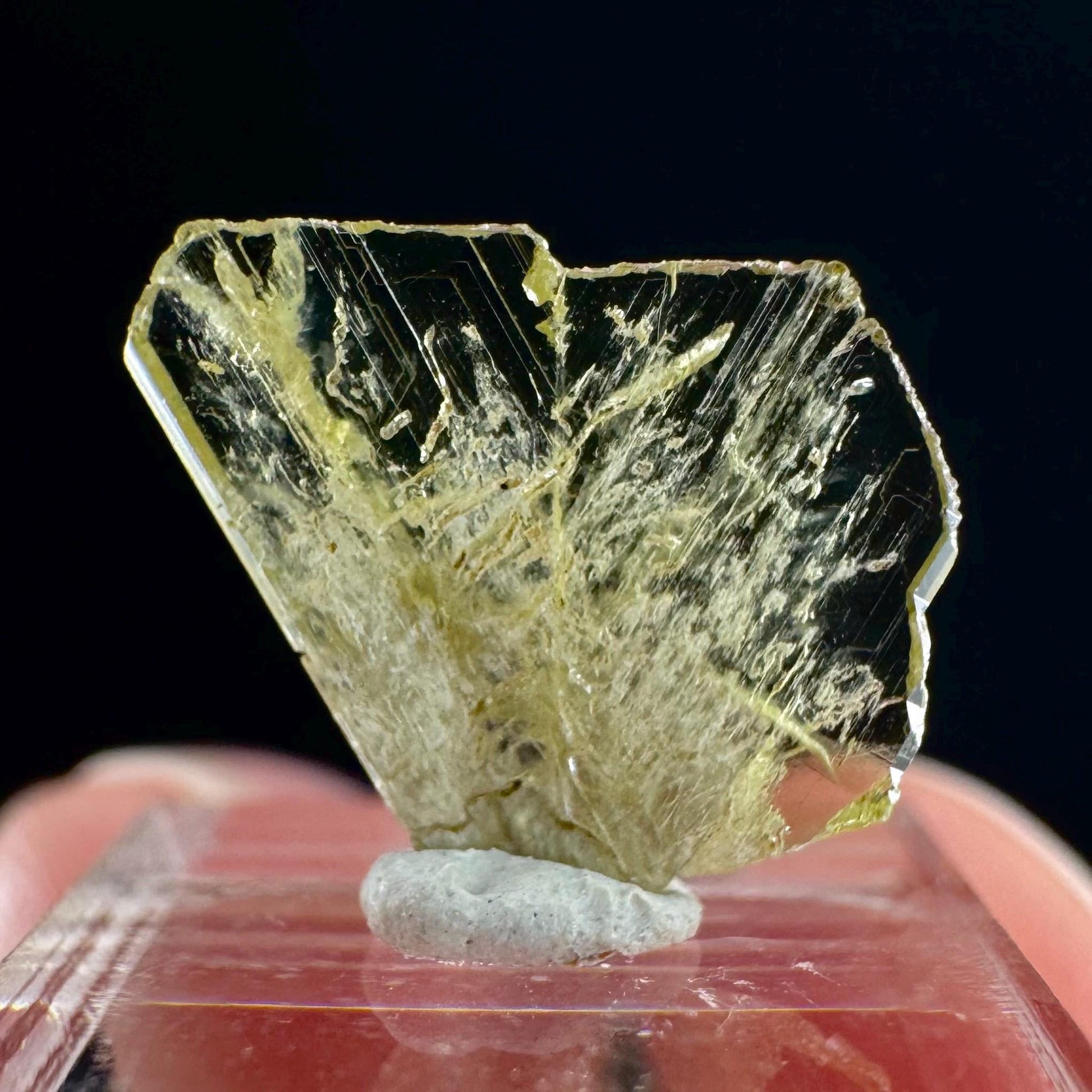 Yellow Chrysoberyl Specimen | Raw Natural Crystal, Rare Mineral from Madagascar