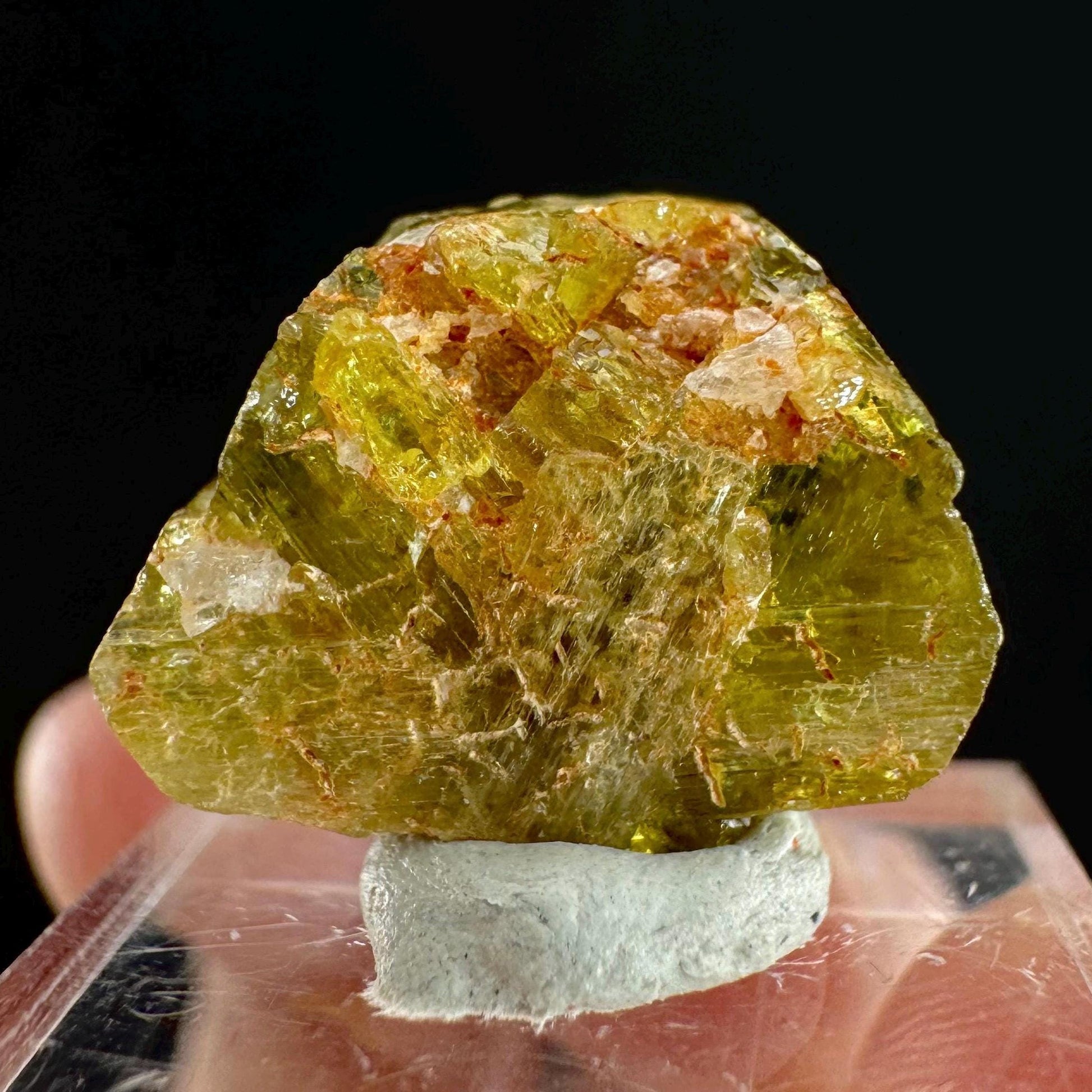 Yellow Chrysoberyl Specimen | Raw Natural Crystal, Rare Mineral from Madagascar
