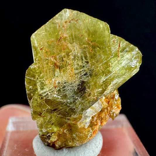 Yellow Chrysoberyl Specimen | Raw Natural Crystal, Rare Mineral from Madagascar