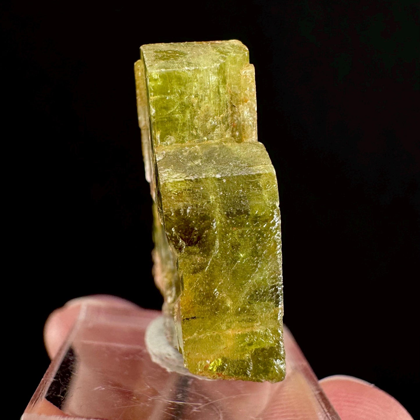 Yellow Chrysoberyl Specimen | Raw Natural Crystal, Rare Mineral from Madagascar