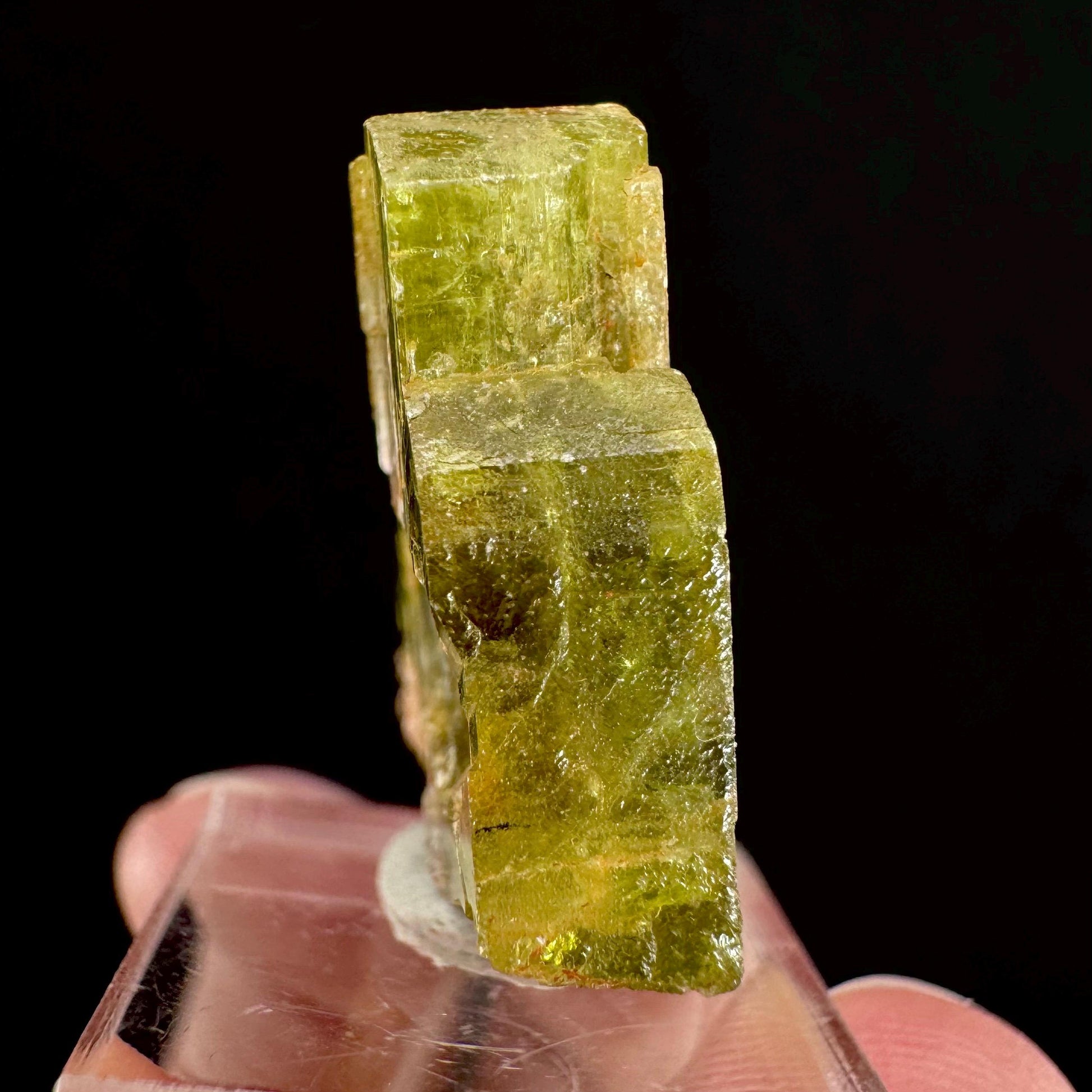Yellow Chrysoberyl Specimen | Raw Natural Crystal, Rare Mineral from Madagascar