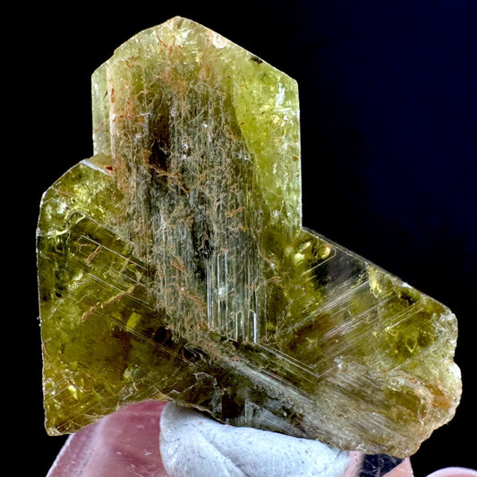 Yellow Chrysoberyl Specimen | Raw Natural Crystal, Rare Mineral from Madagascar