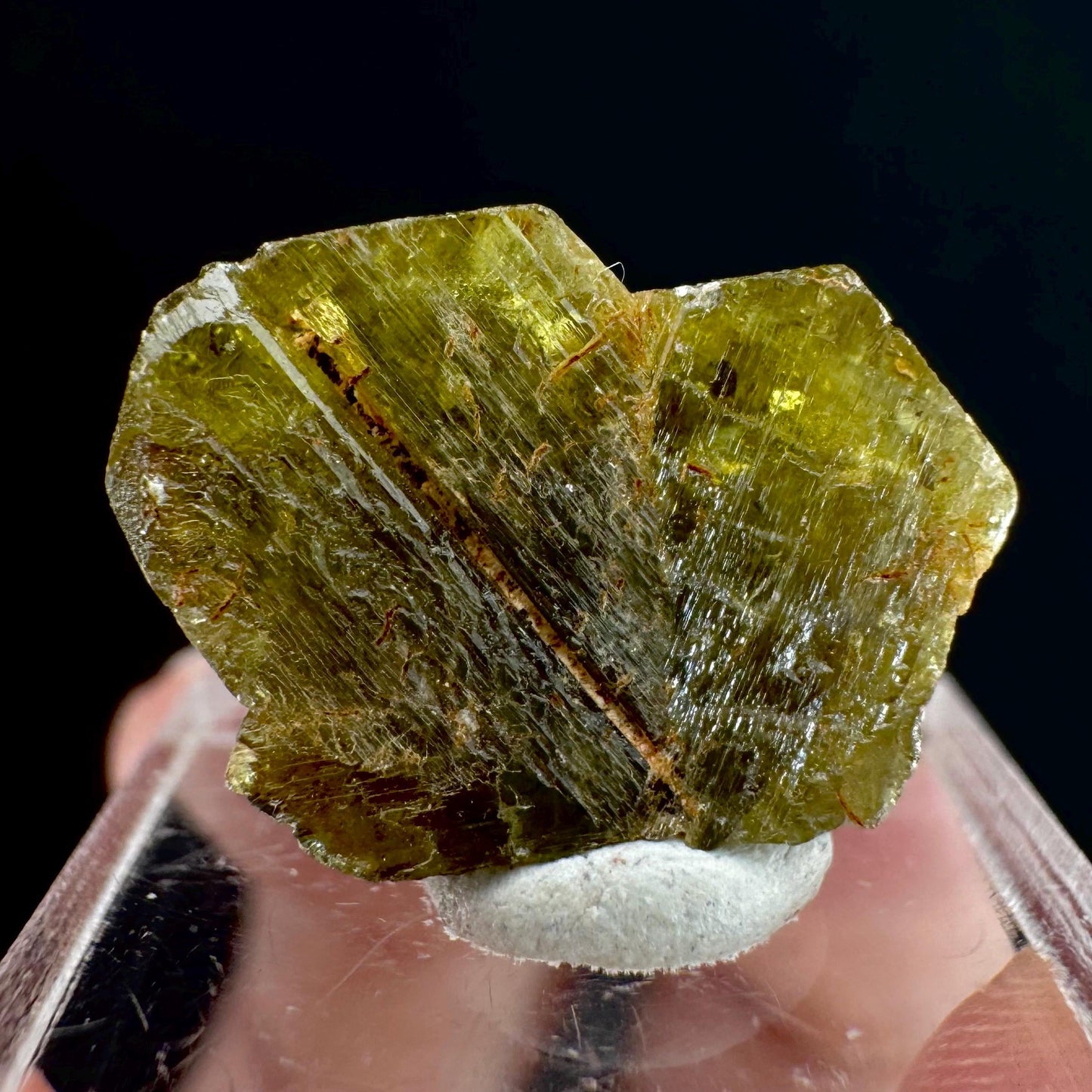 Yellow Chrysoberyl Specimen | Raw Natural Crystal, Rare Mineral from Madagascar