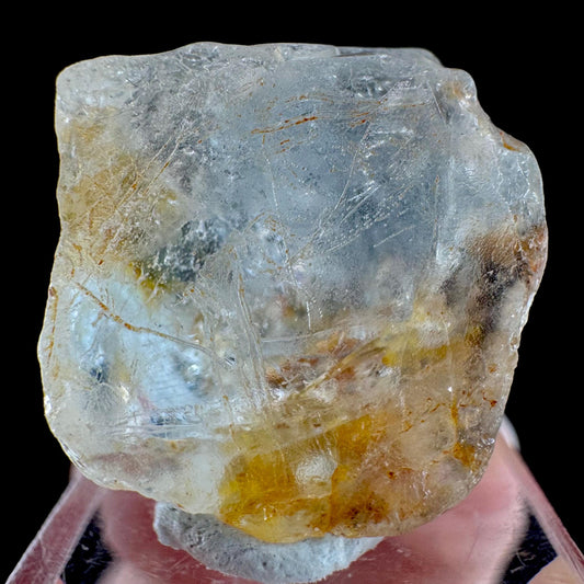 Topaz from Klein Spitzkoppe, Namibia | natural crystal, raw mineral specimen (November Birthstone)