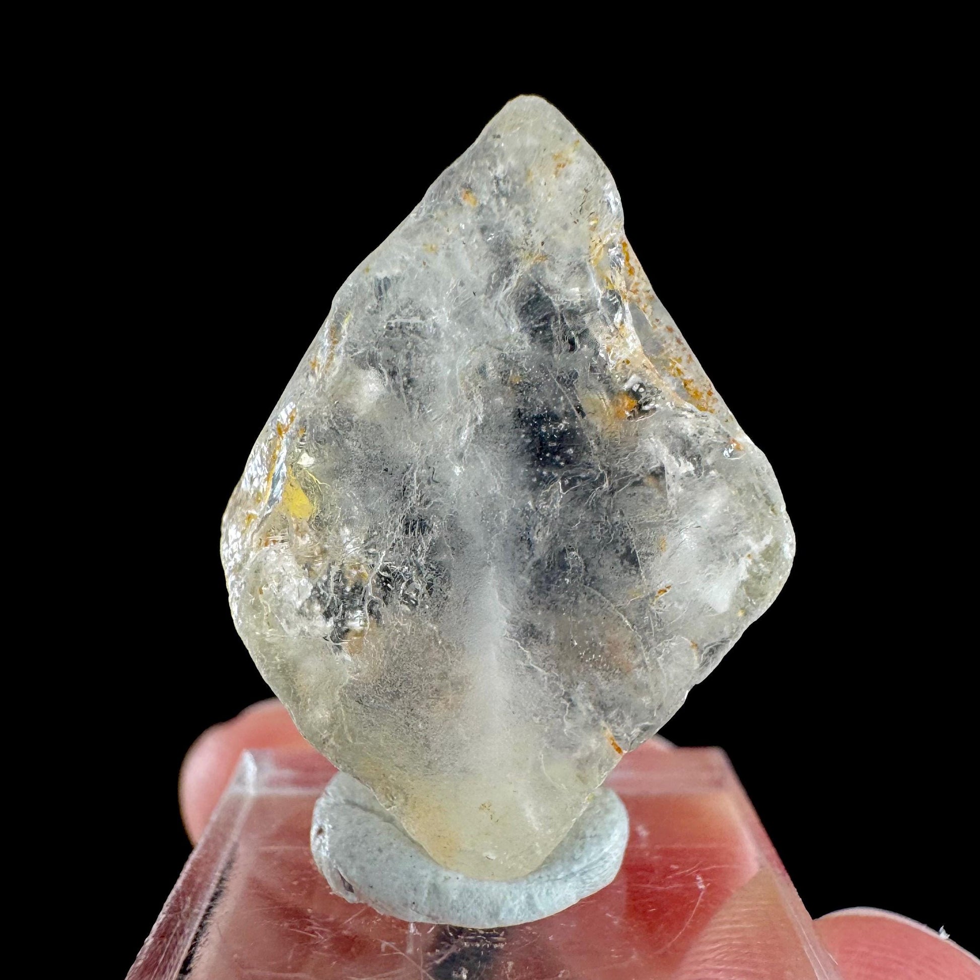 Topaz from Klein Spitzkoppe, Namibia | natural crystal, raw mineral specimen (November Birthstone)