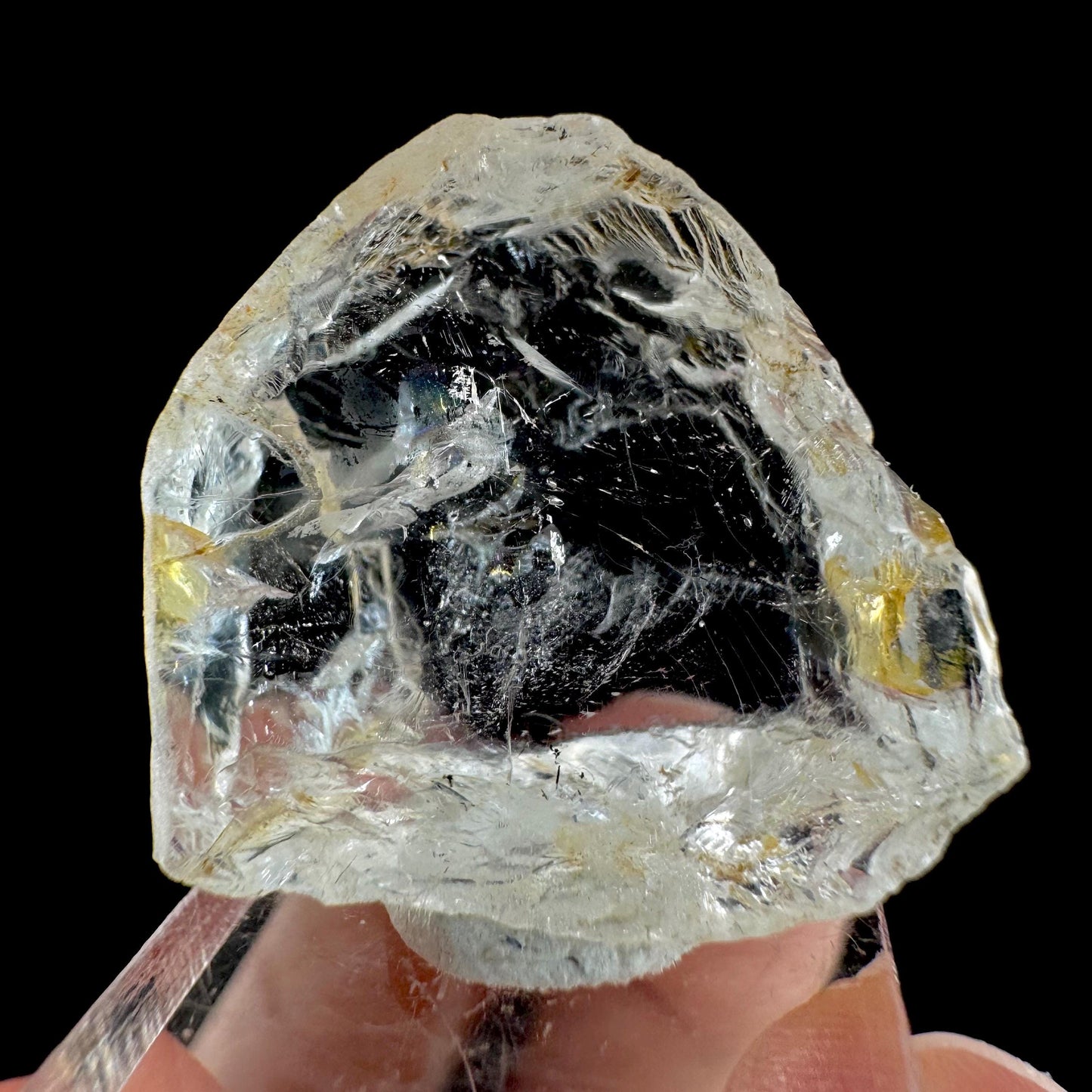 Topaz from Klein Spitzkoppe, Namibia | natural crystal, raw mineral specimen (November Birthstone)