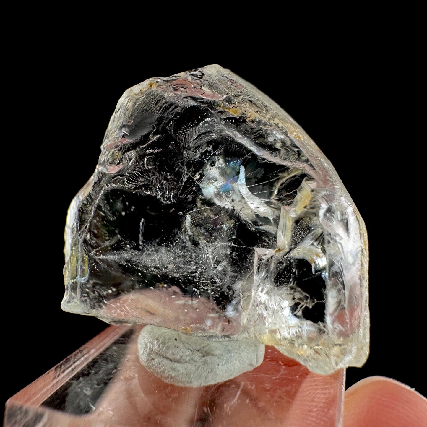 Topaz from Klein Spitzkoppe, Namibia | natural crystal, raw mineral specimen (November Birthstone)