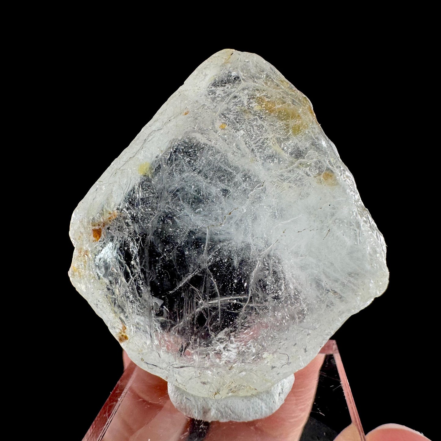 Topaz from Klein Spitzkoppe, Namibia | natural crystal, raw mineral specimen (November Birthstone)