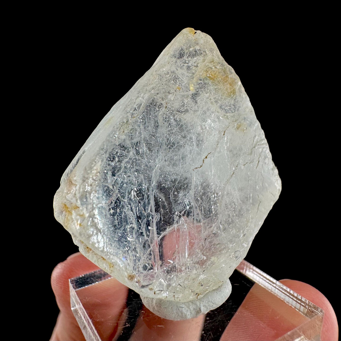 Topaz from Klein Spitzkoppe, Namibia | natural crystal, raw mineral specimen (November Birthstone)