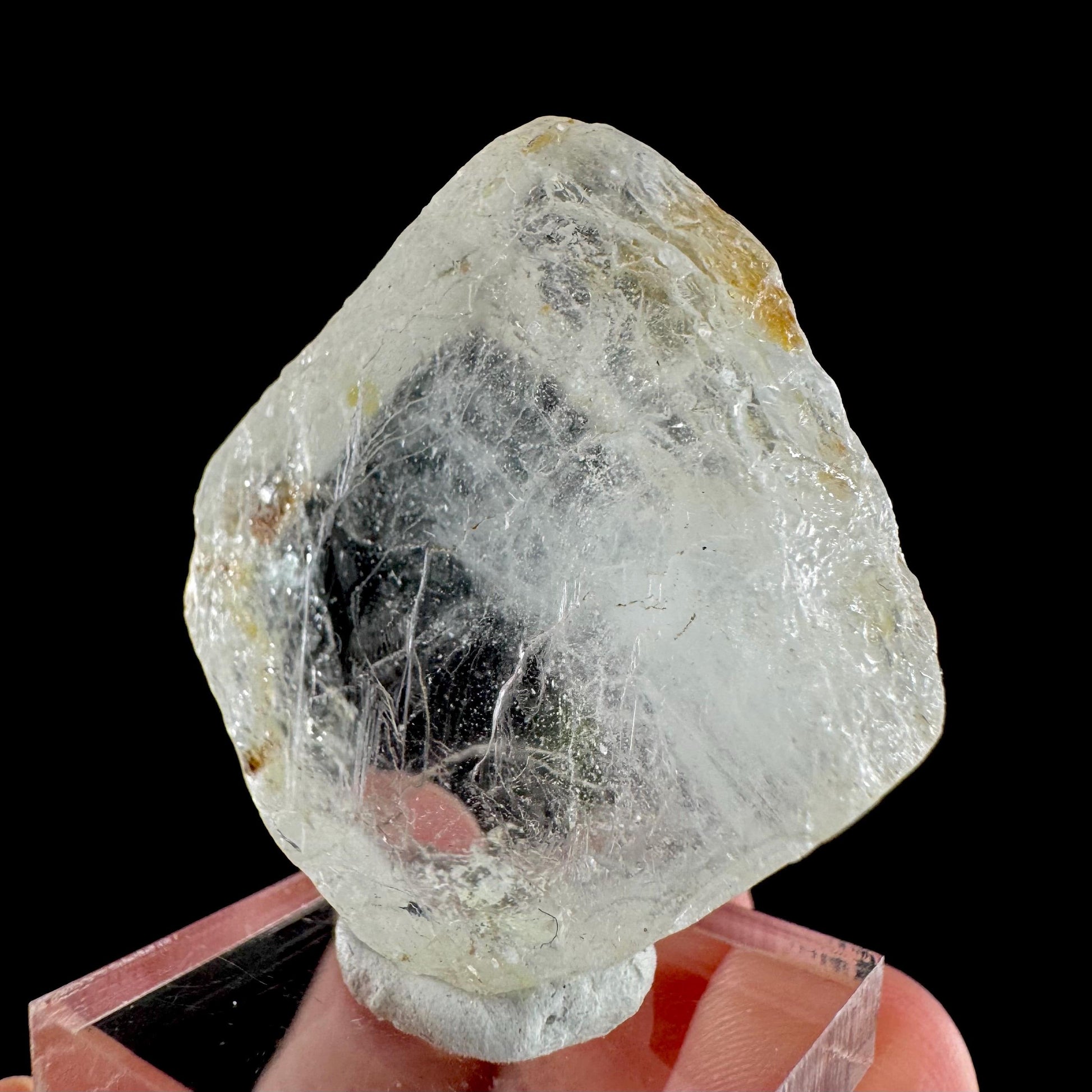 Topaz from Klein Spitzkoppe, Namibia | natural crystal, raw mineral specimen (November Birthstone)