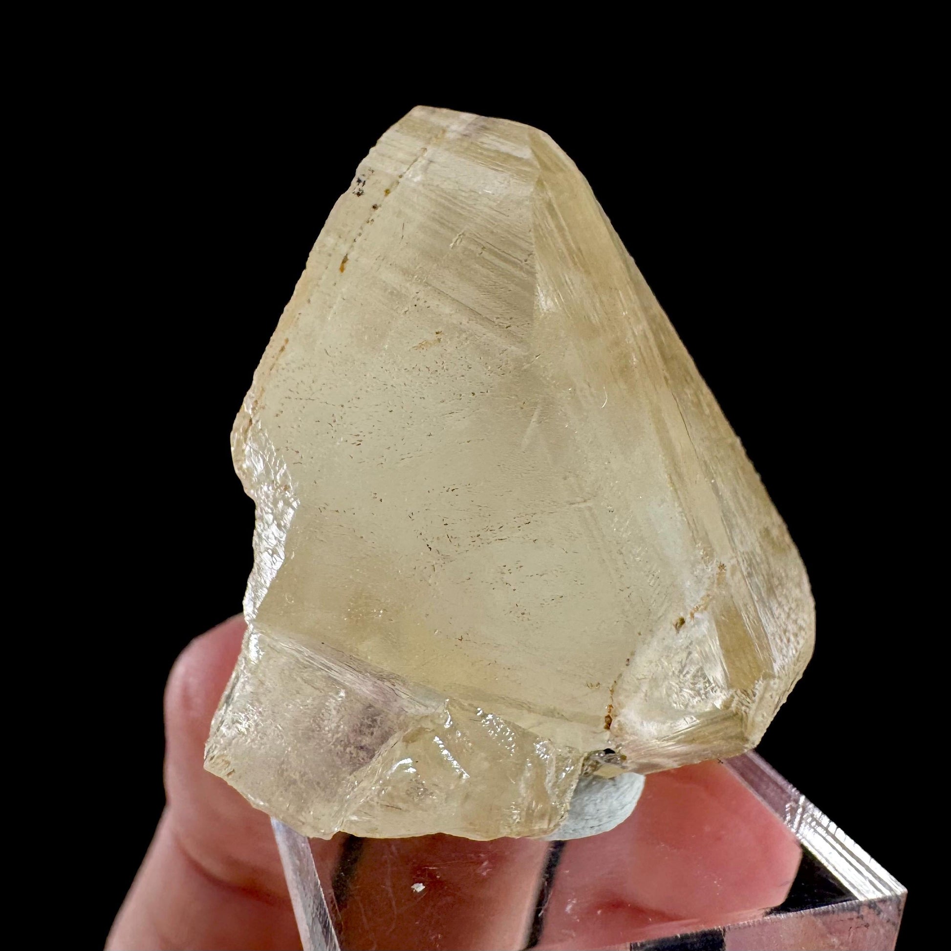 Topaz from Klein Spitzkoppe, Namibia | natural crystal, raw mineral specimen (November Birthstone)