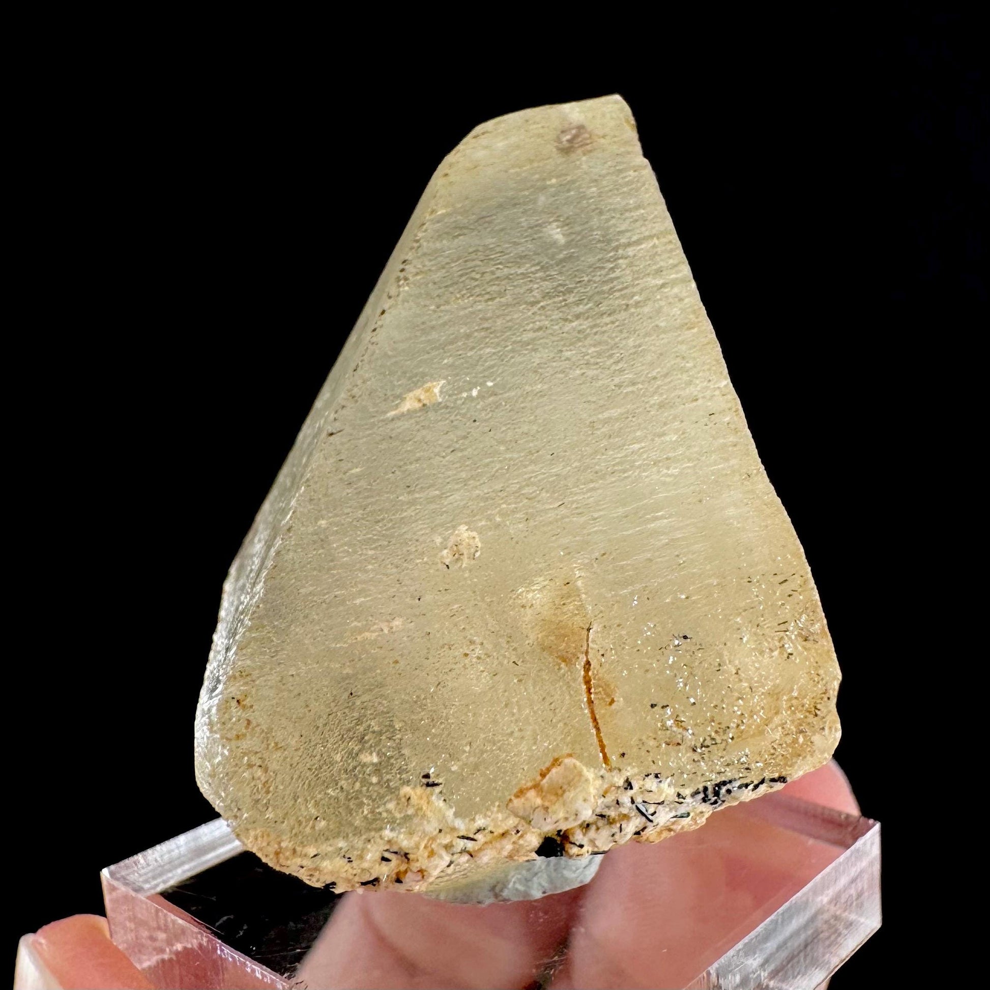 Topaz from Klein Spitzkoppe, Namibia | natural crystal, raw mineral specimen (November Birthstone)