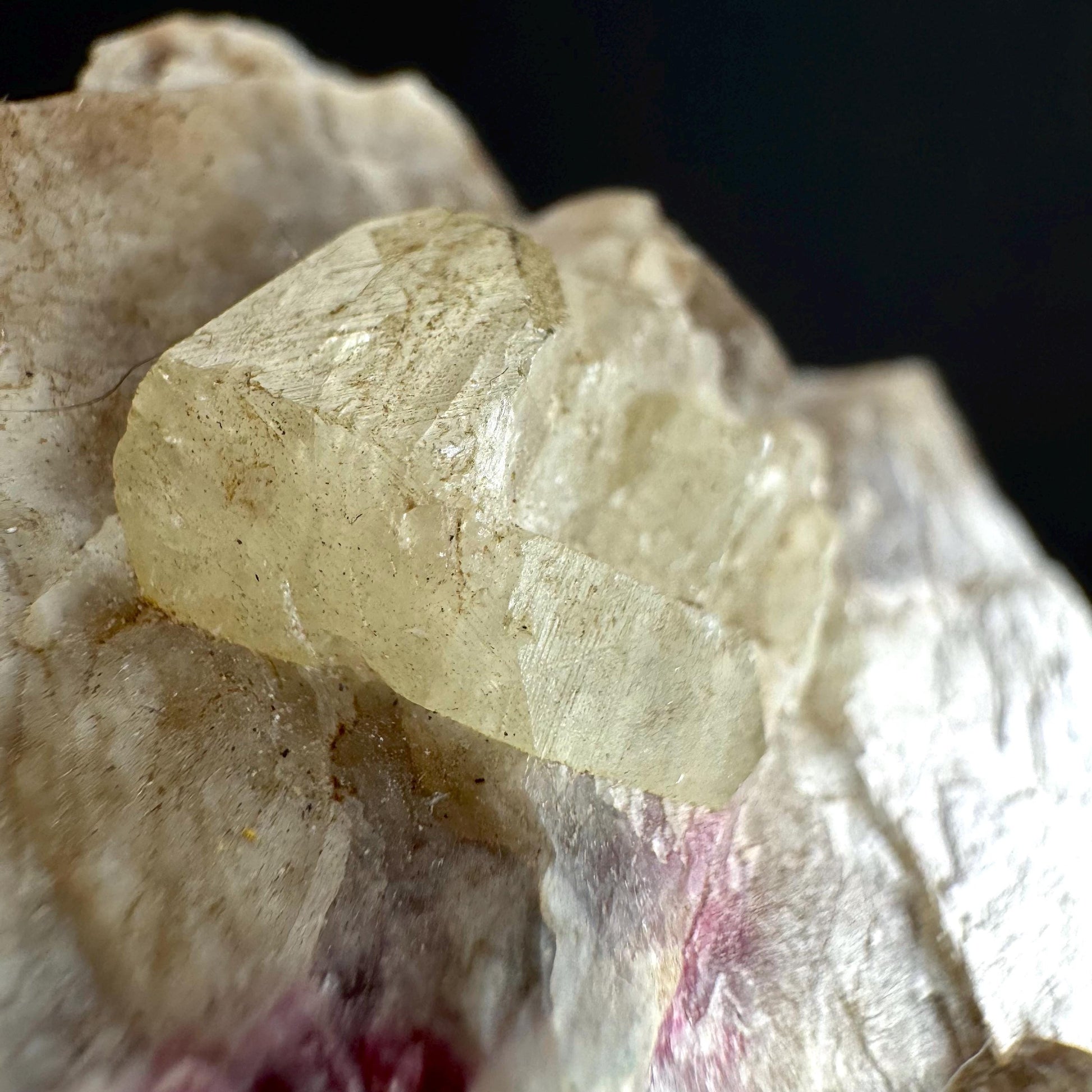 Rare! Londonite with Liddicoatite | natural crystal cluster, raw mineral specimen (Madagascar)