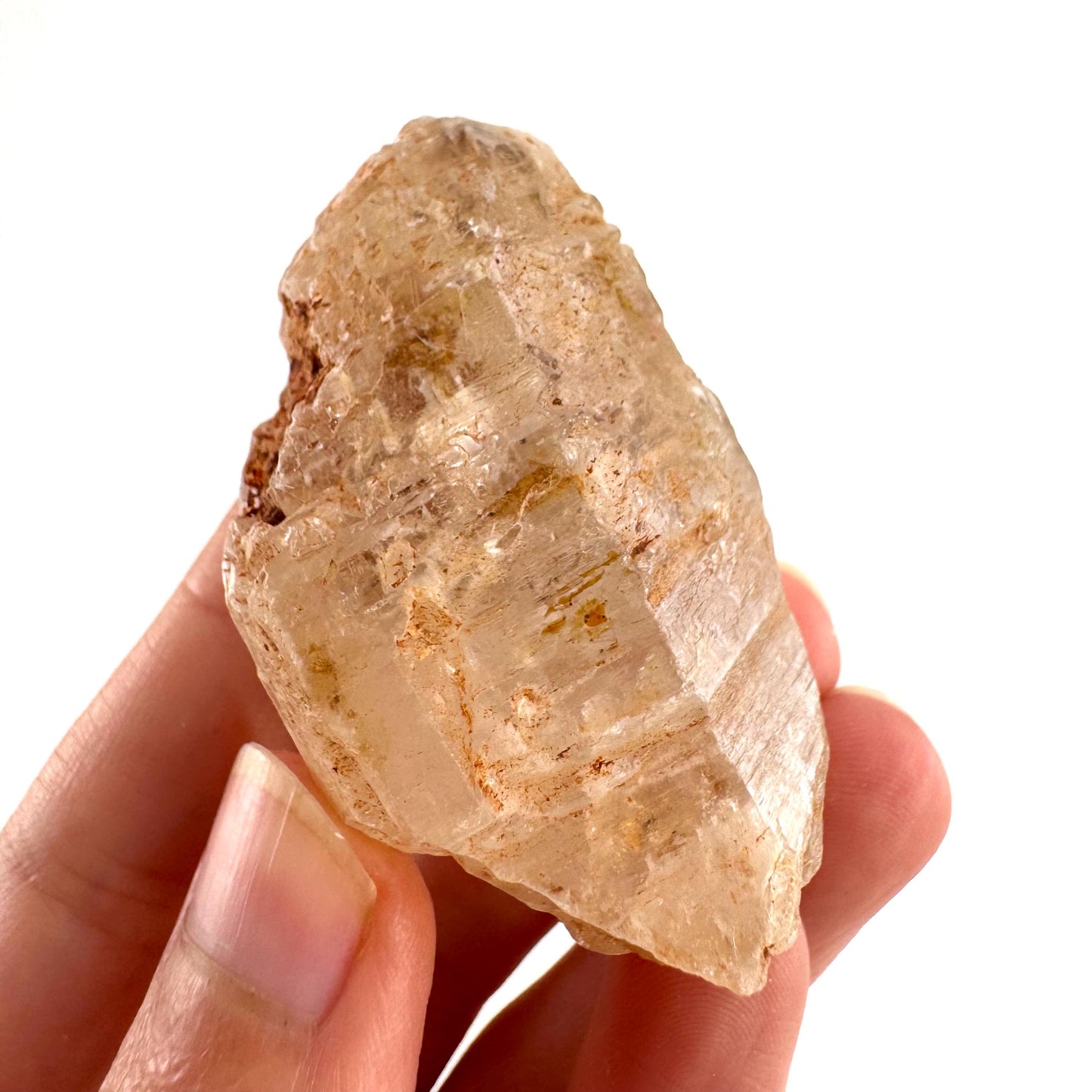 Firefly Petroleum Quartz | UV reactive crystal, fluorescent mineral from Madagascar