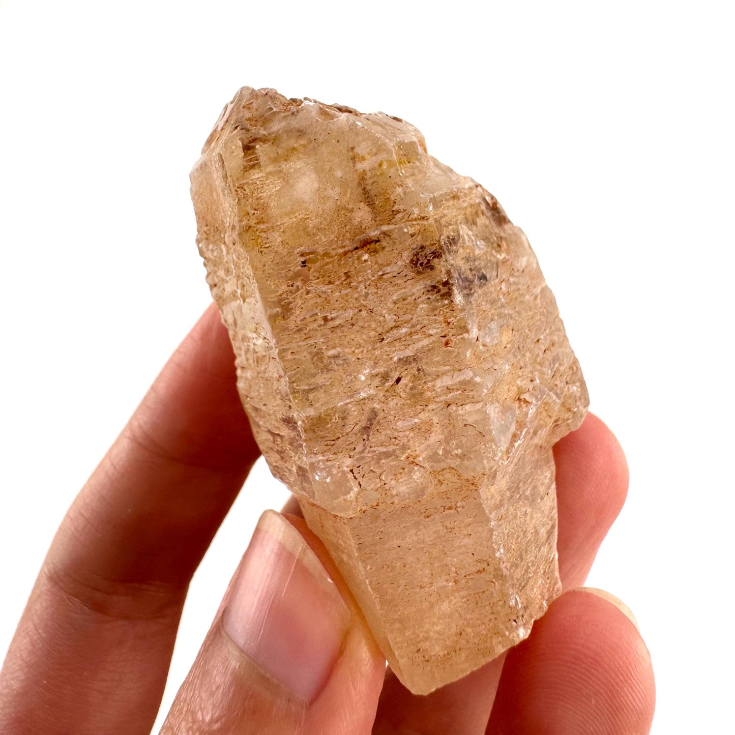 Firefly Petroleum Quartz | UV reactive crystal, fluorescent mineral from Madagascar