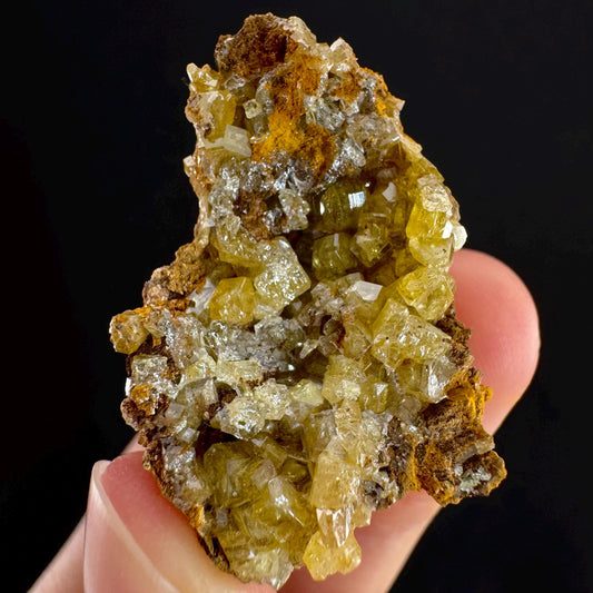 Mimetite Mineral Specimen | Rare Yellow Crystal from Thailand