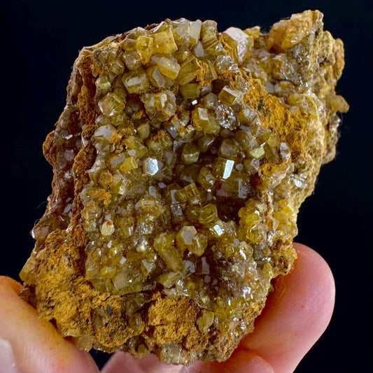 Mimetite Mineral Specimen | Rare Yellow Crystal from Thailand