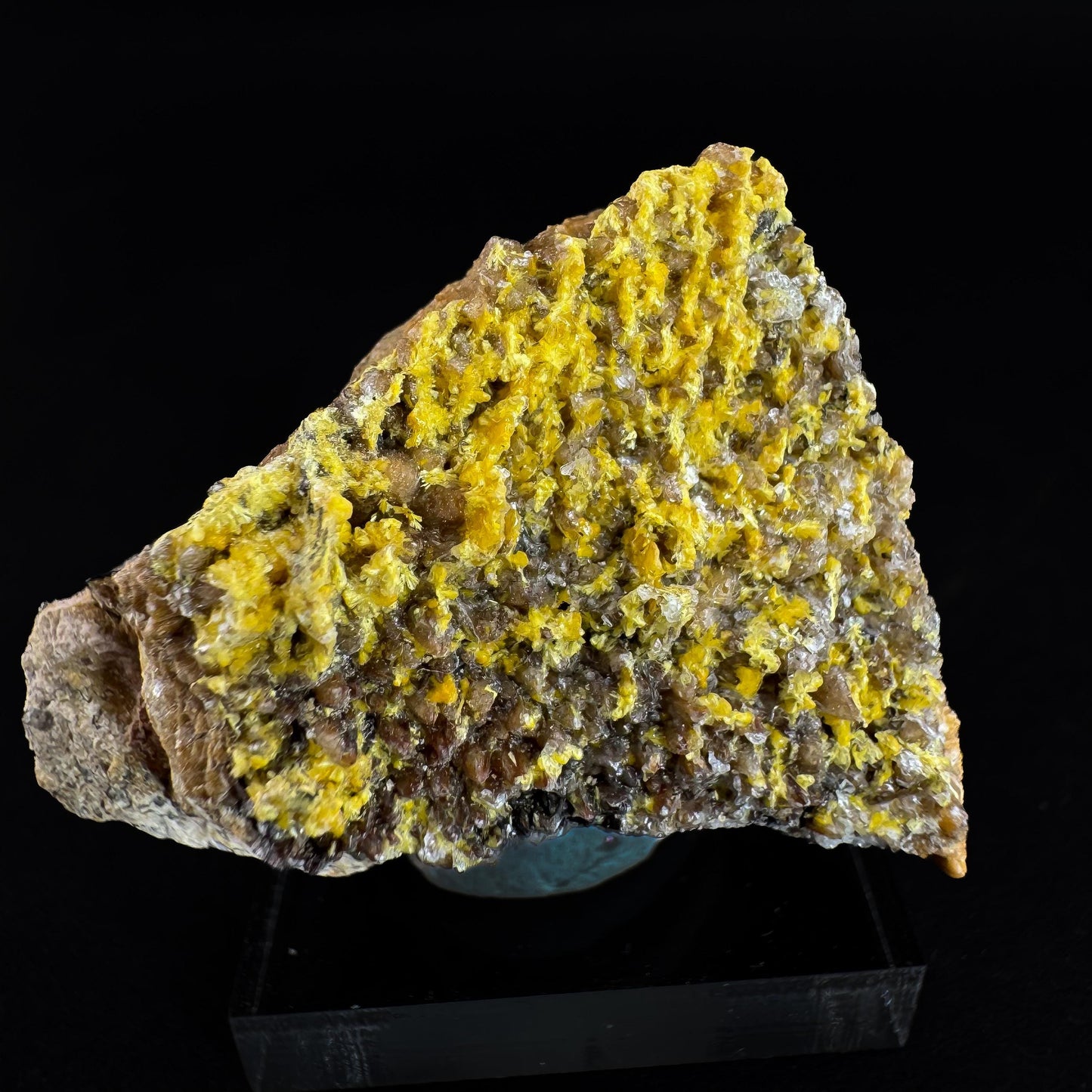 Boltwoodite | rare mineral specimen from Namibia