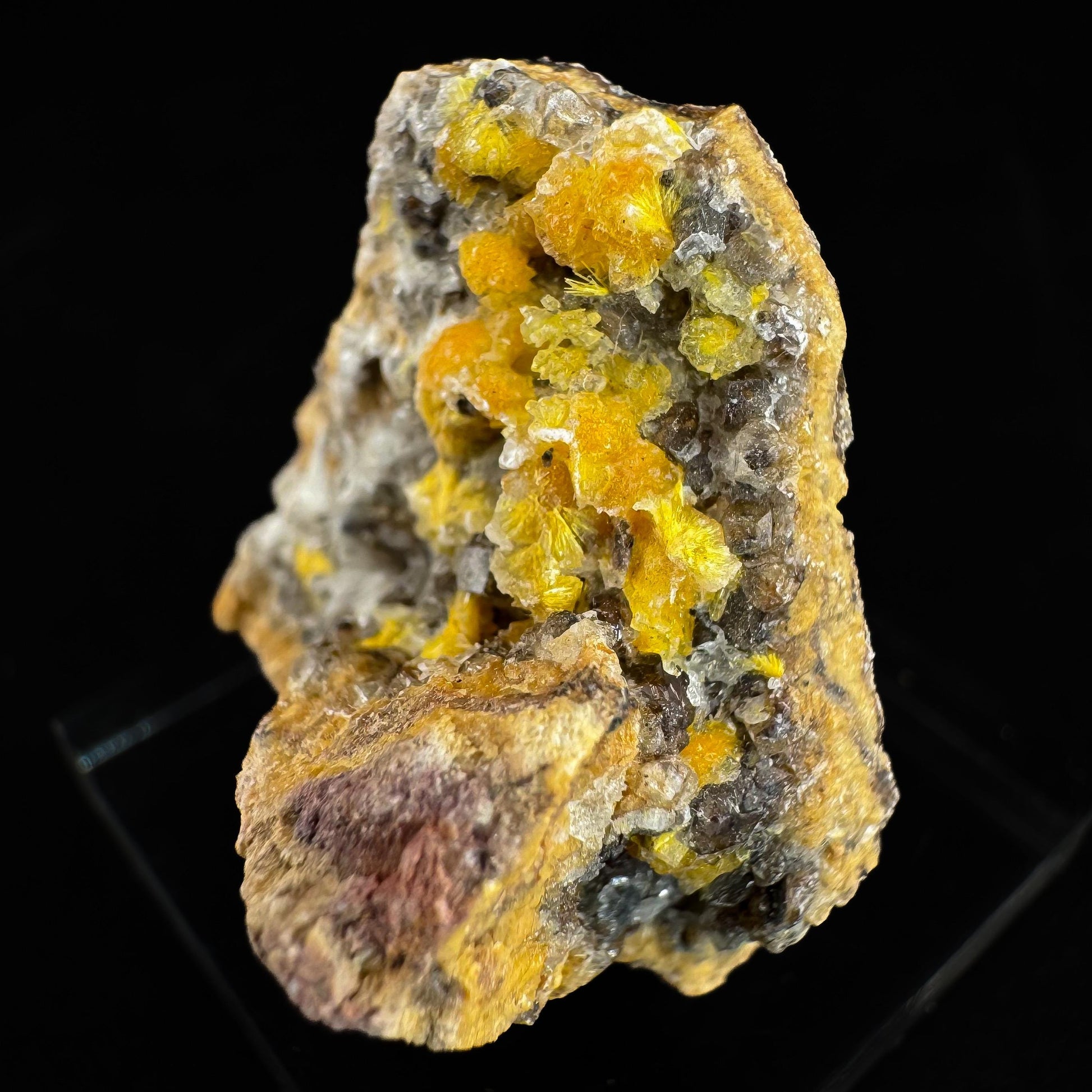 Boltwoodite | rare mineral specimen from Namibia