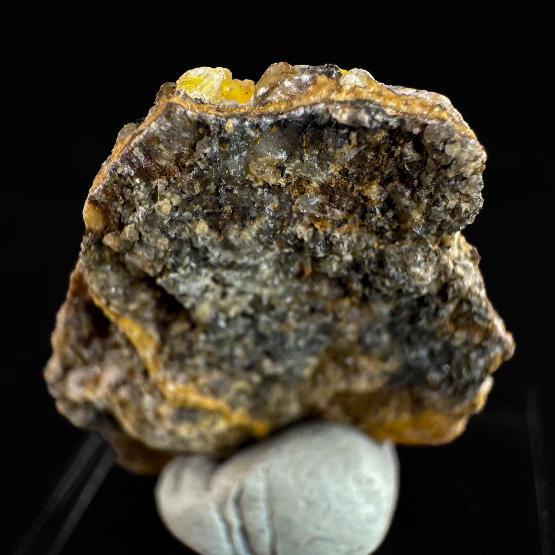 Boltwoodite | rare mineral specimen from Namibia