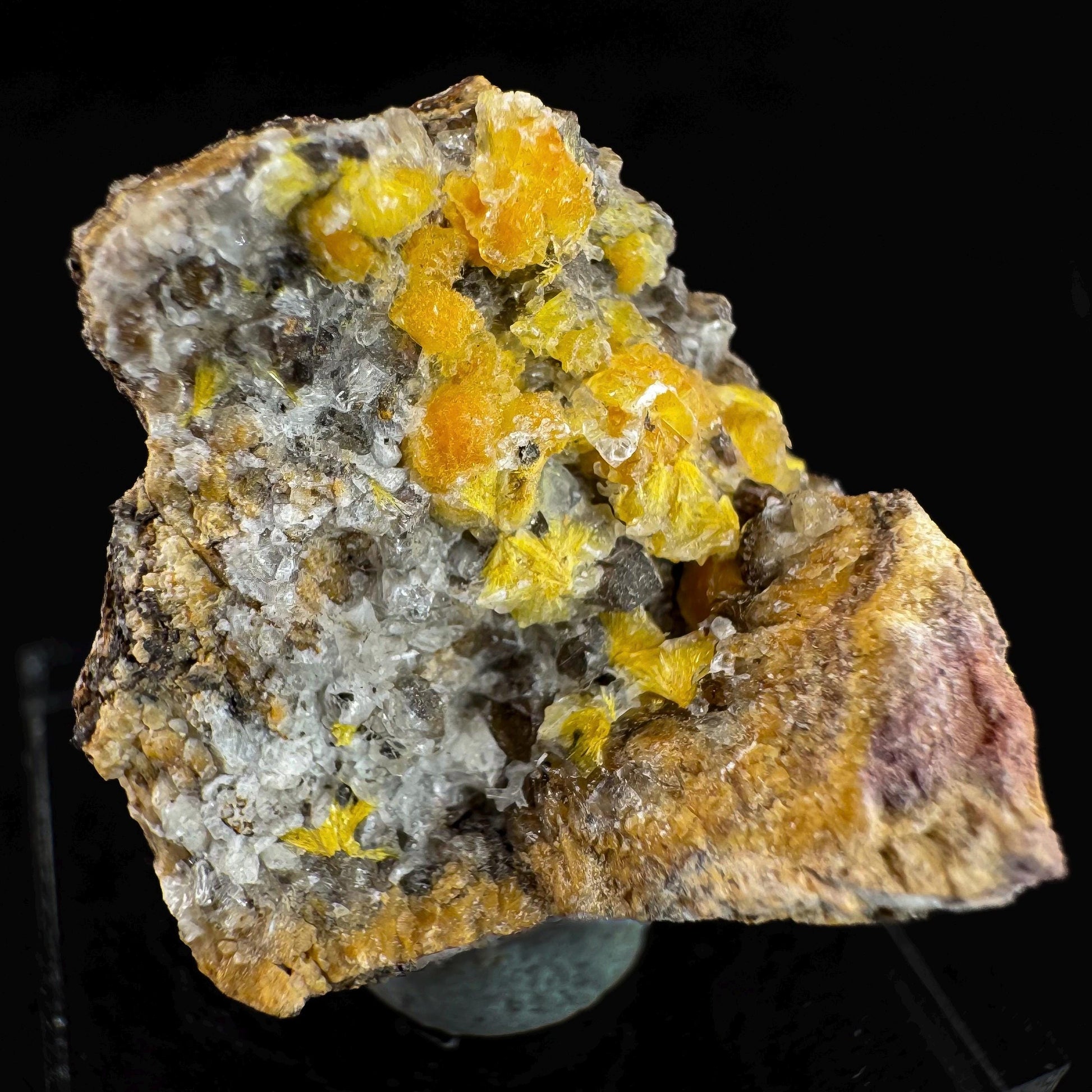 Boltwoodite | rare mineral specimen from Namibia