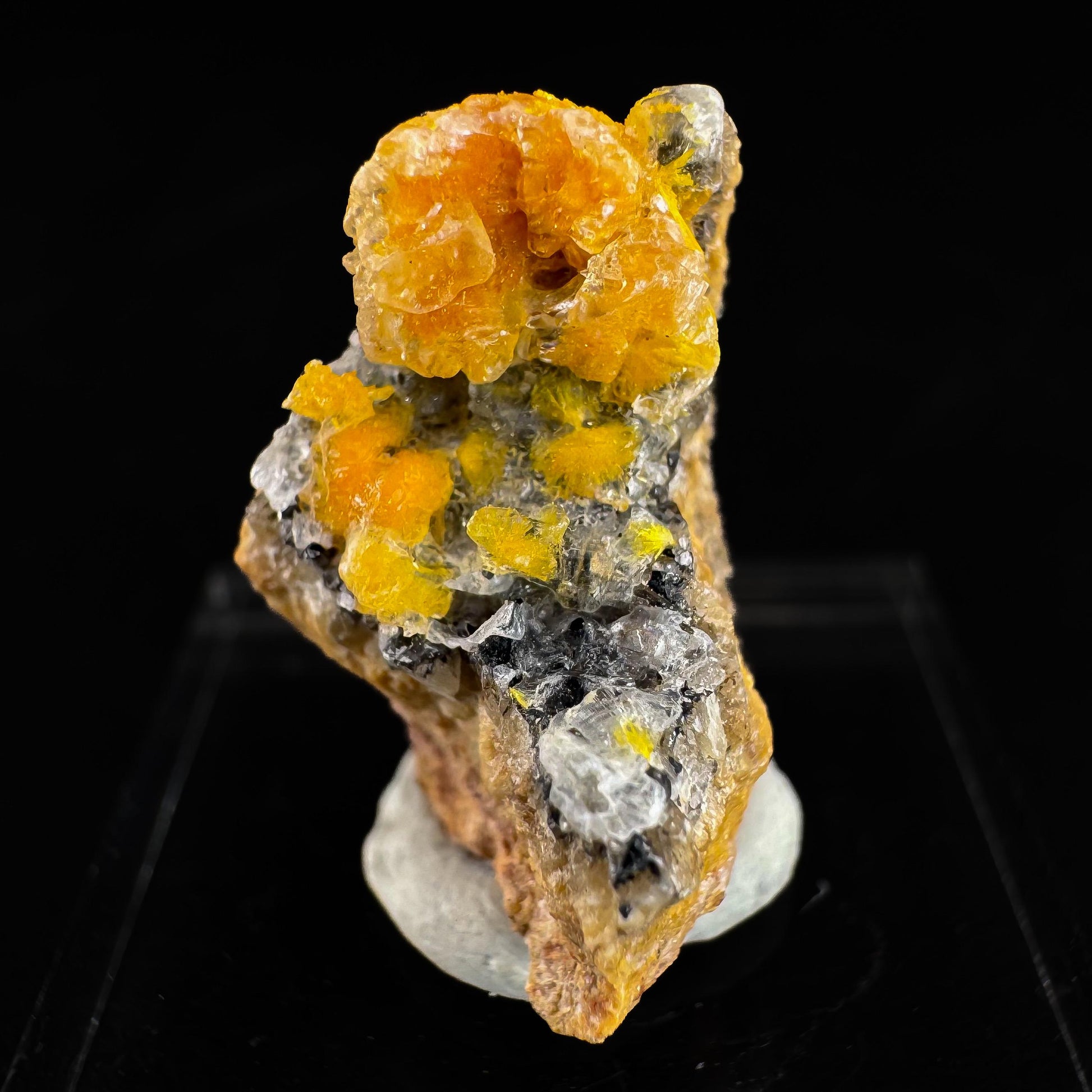 Boltwoodite | rare mineral specimen from Namibia