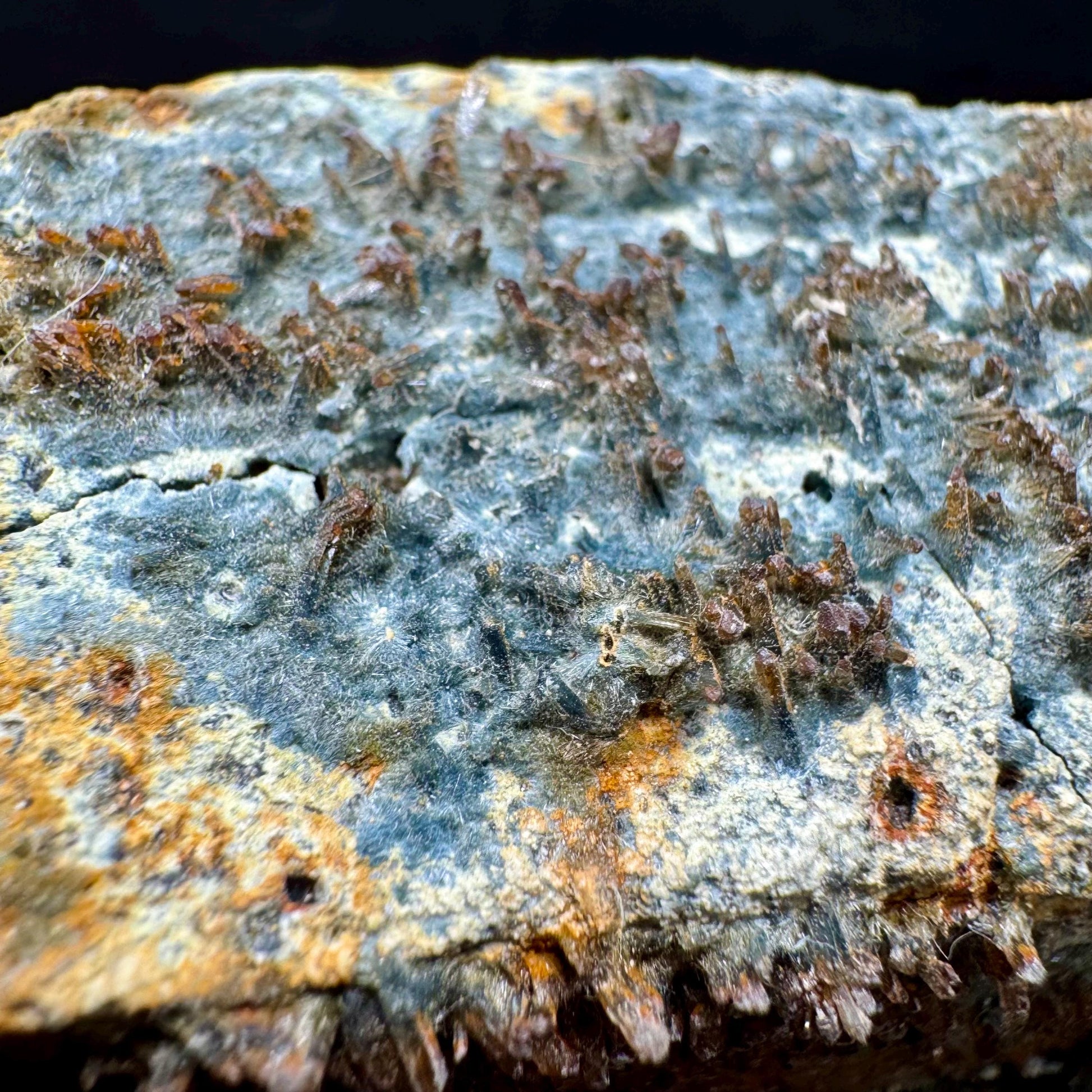 XL Smoky Quartz with Hyalite Opal, Feldspar, Fluorite, & Foitite | Crystal Cluster from Namibia