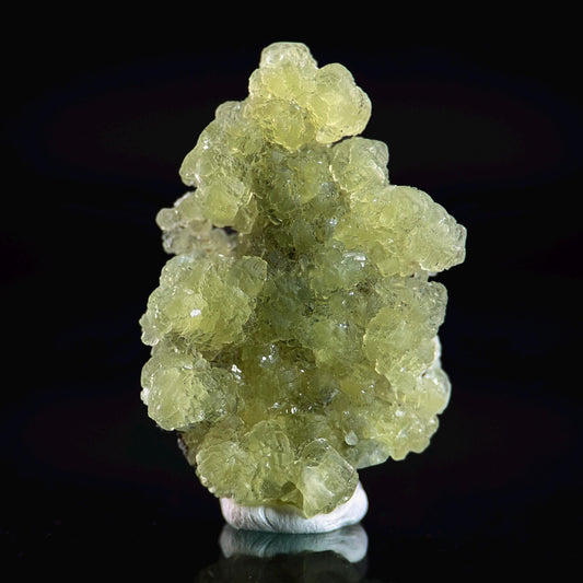 Prehnite Crystal Cluster | Mineral Specimen from Tanzania